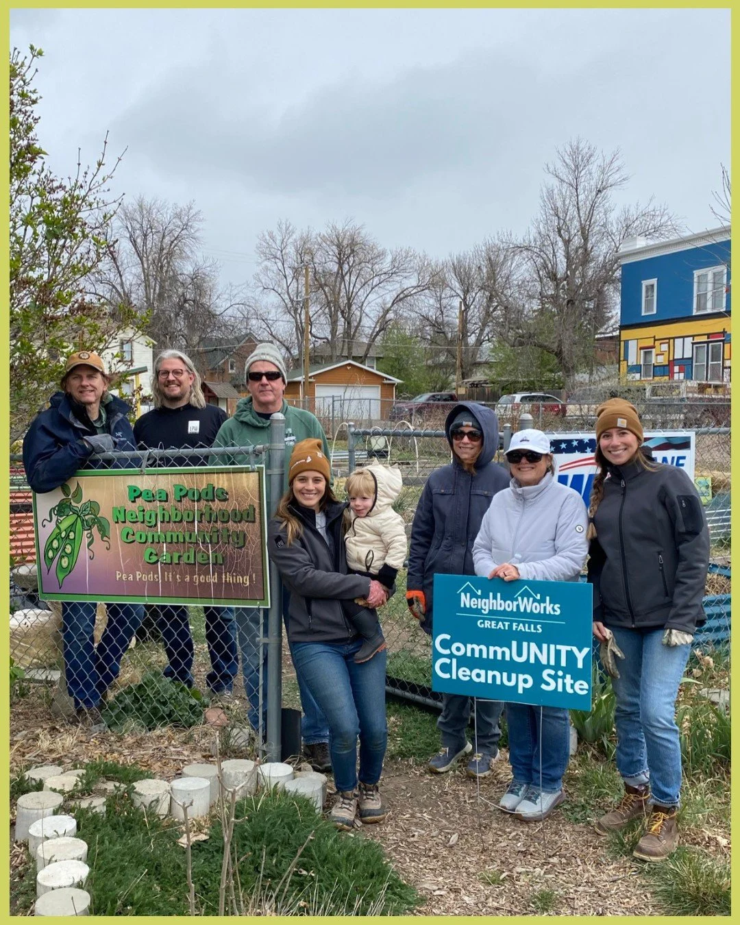 Our team (and little helper) had a great time volunteering last Friday with NeighborWorks for their CommUNITY Clean Up! It&rsquo;s always rewarding to get outside the office and make a hands-on impact in our community.

A big thank you to NeighborWor