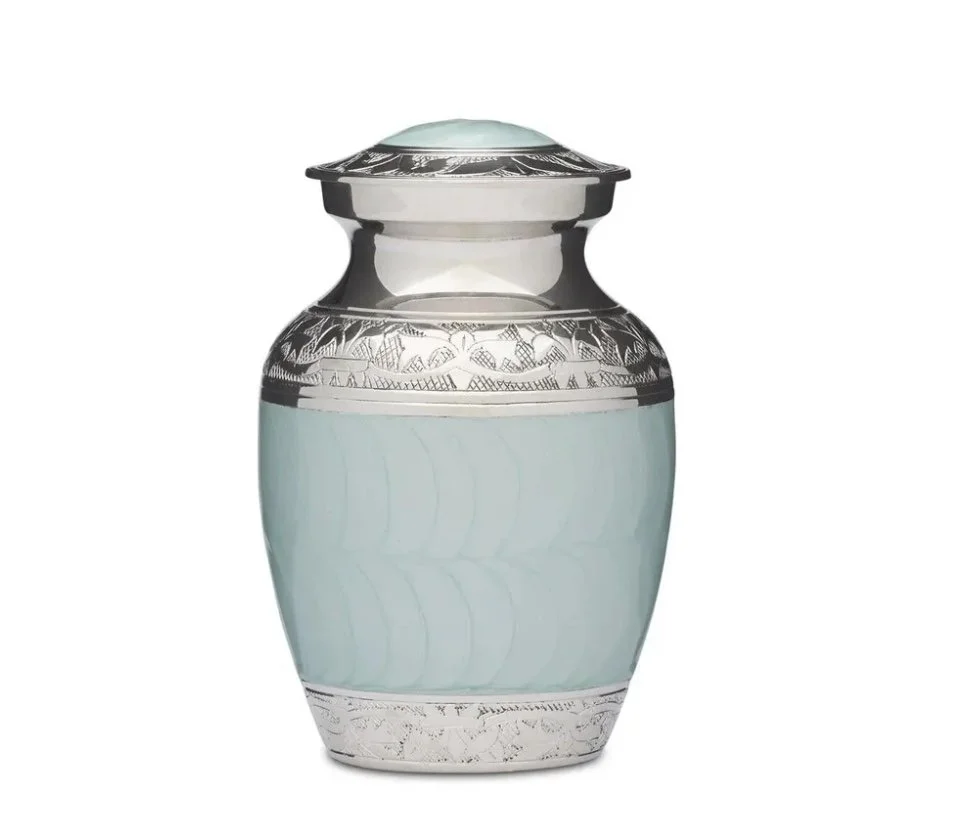 Blue Enamel & Nickel - Medium

$210.00