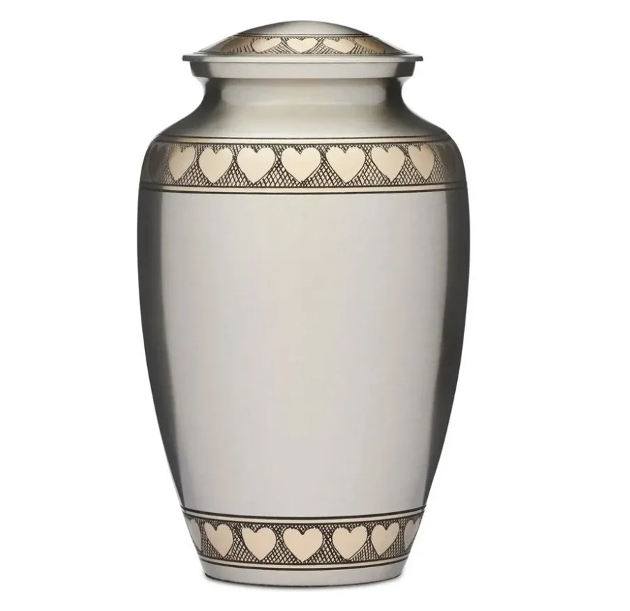 Golden Hearts Adult Urn 

$400.00
