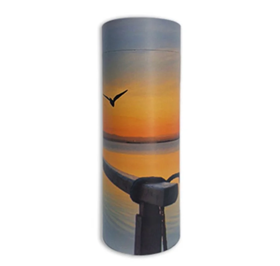 Sunset Bird Returning Home Scattering Urn