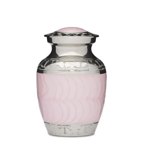 Pink Enamel & Nickel - 6" Medium

$180.00