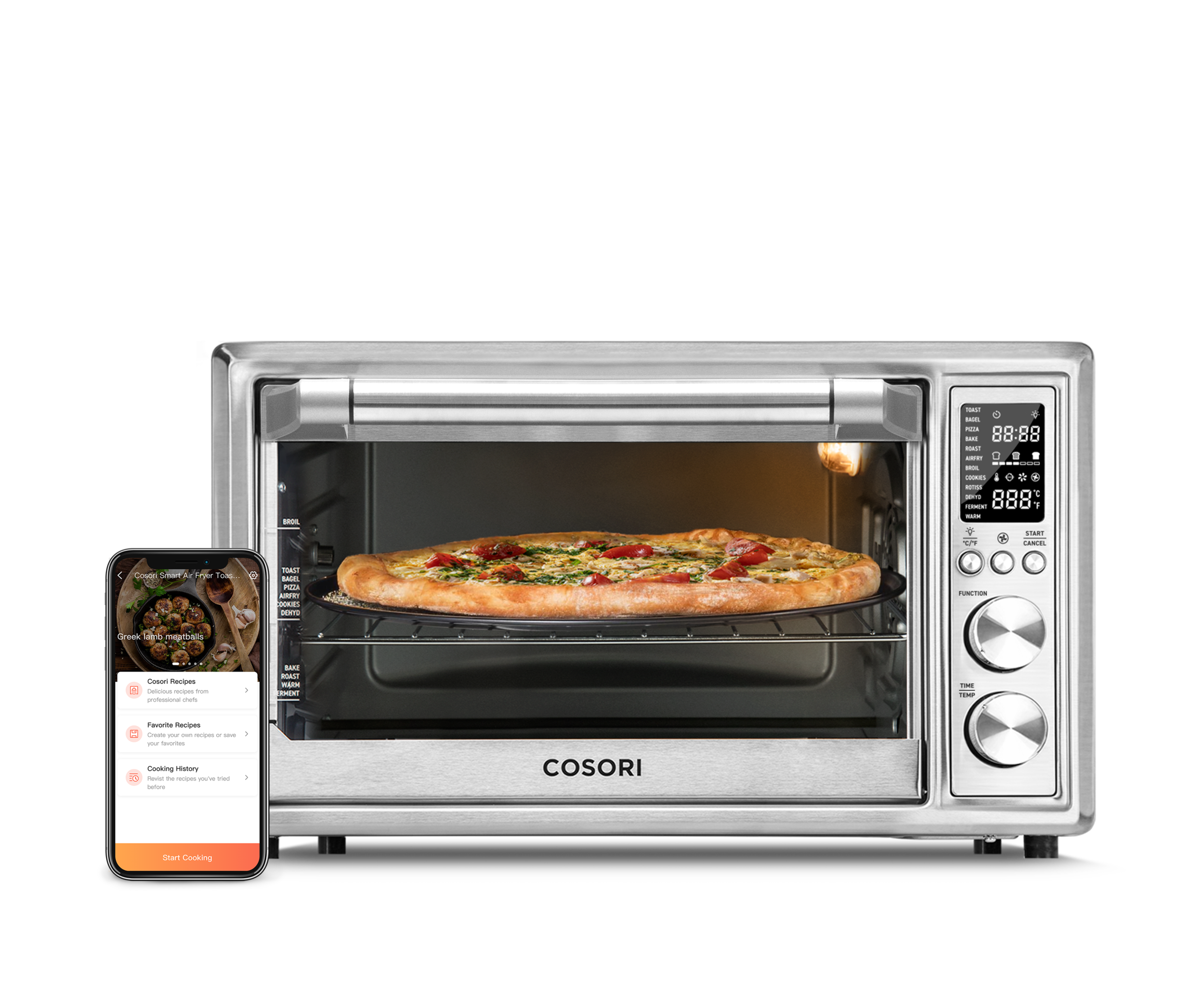 Cosori 智能空气炸锅烤箱 | CS130-AO