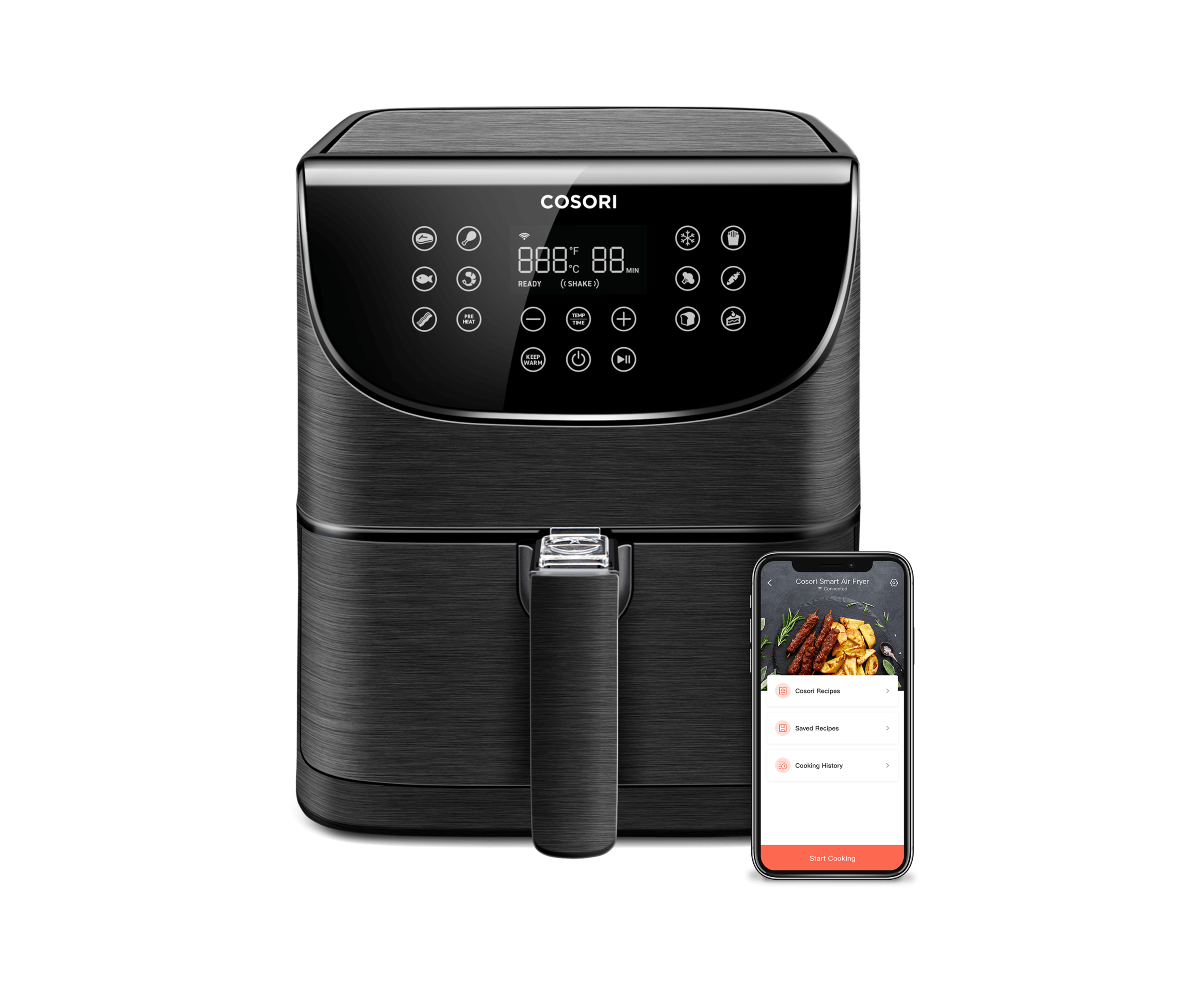 Cosori 智能 5.8-QT 空气炸锅 | CS158-AF