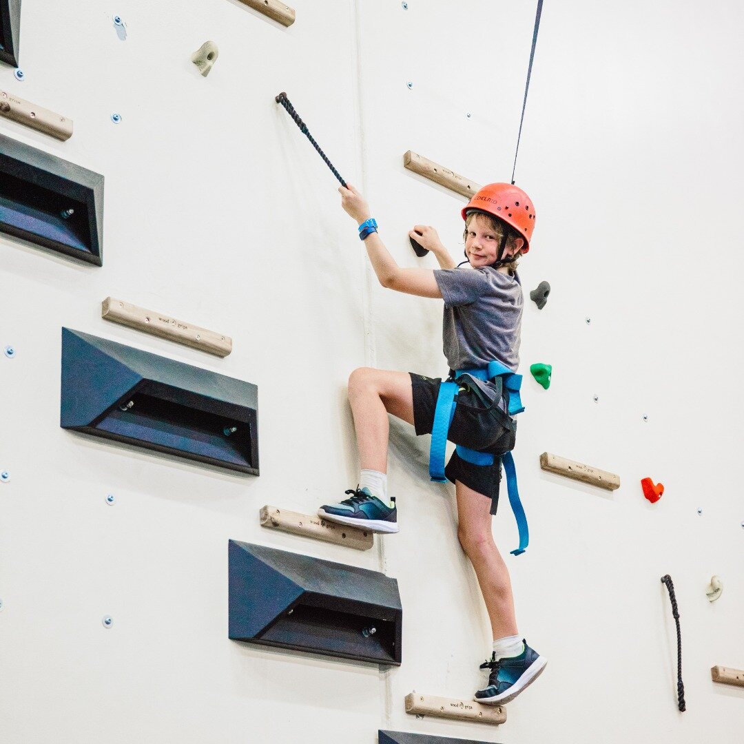 All of our activities have levels of challenges, to help guide and push all levels of abilities! Our climbing walls include ledges, ropes, rocks, and platforms which work together to challenge even the most experienced of climbers 🧗&zwj;♀️ 

#cru #c