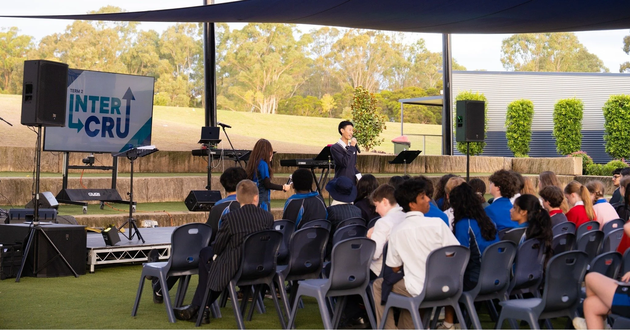 InterCRUs provide a place for Years 7-12 students to connect with others from different schools and grow in their faith. This term, discussion groups have been a great way for students to encourage and challenge one another as they grow in their unde