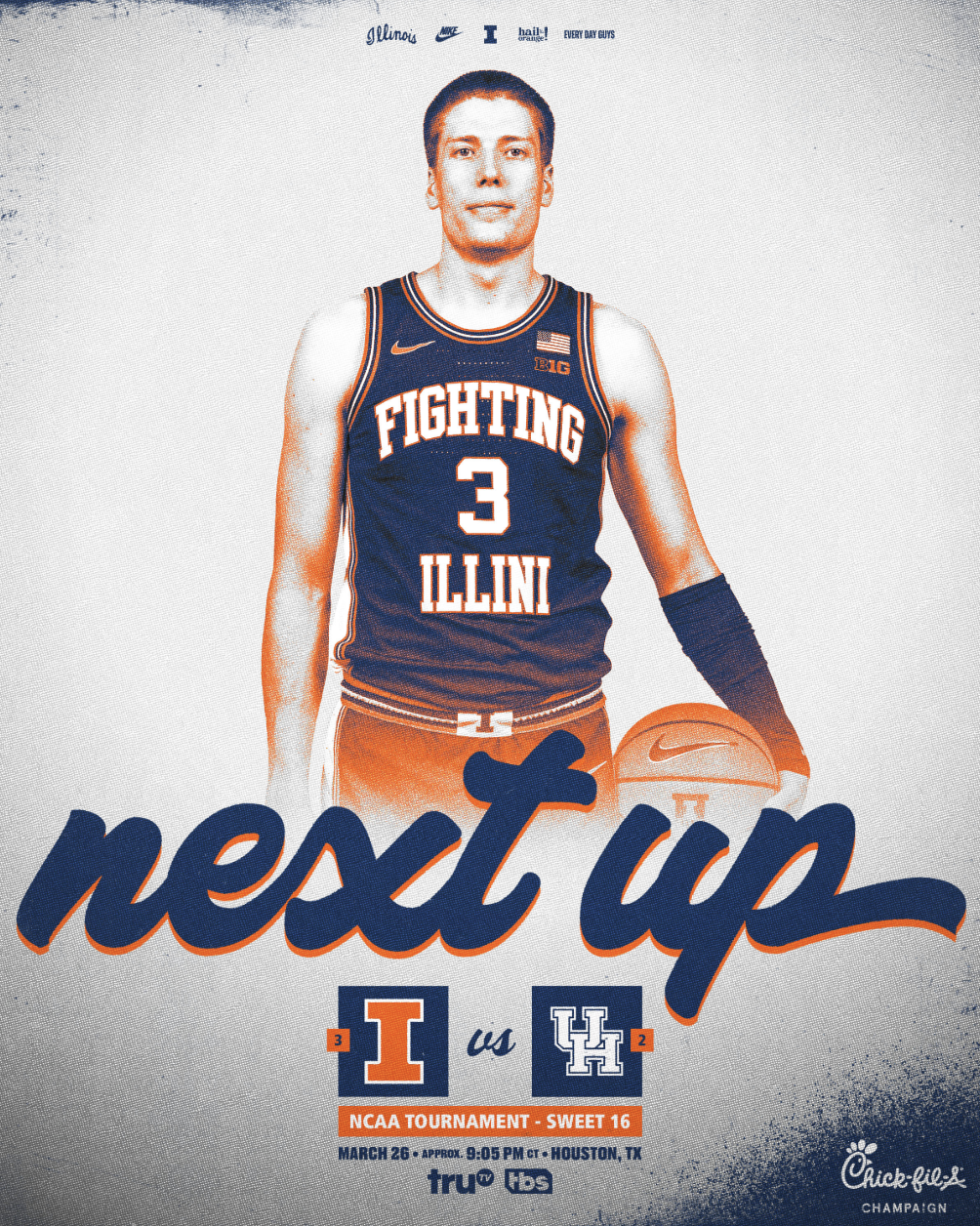 Illinois vs Houston Prediction &amp; Betting Pick | March Madness Sweet 16 March 26, 2026