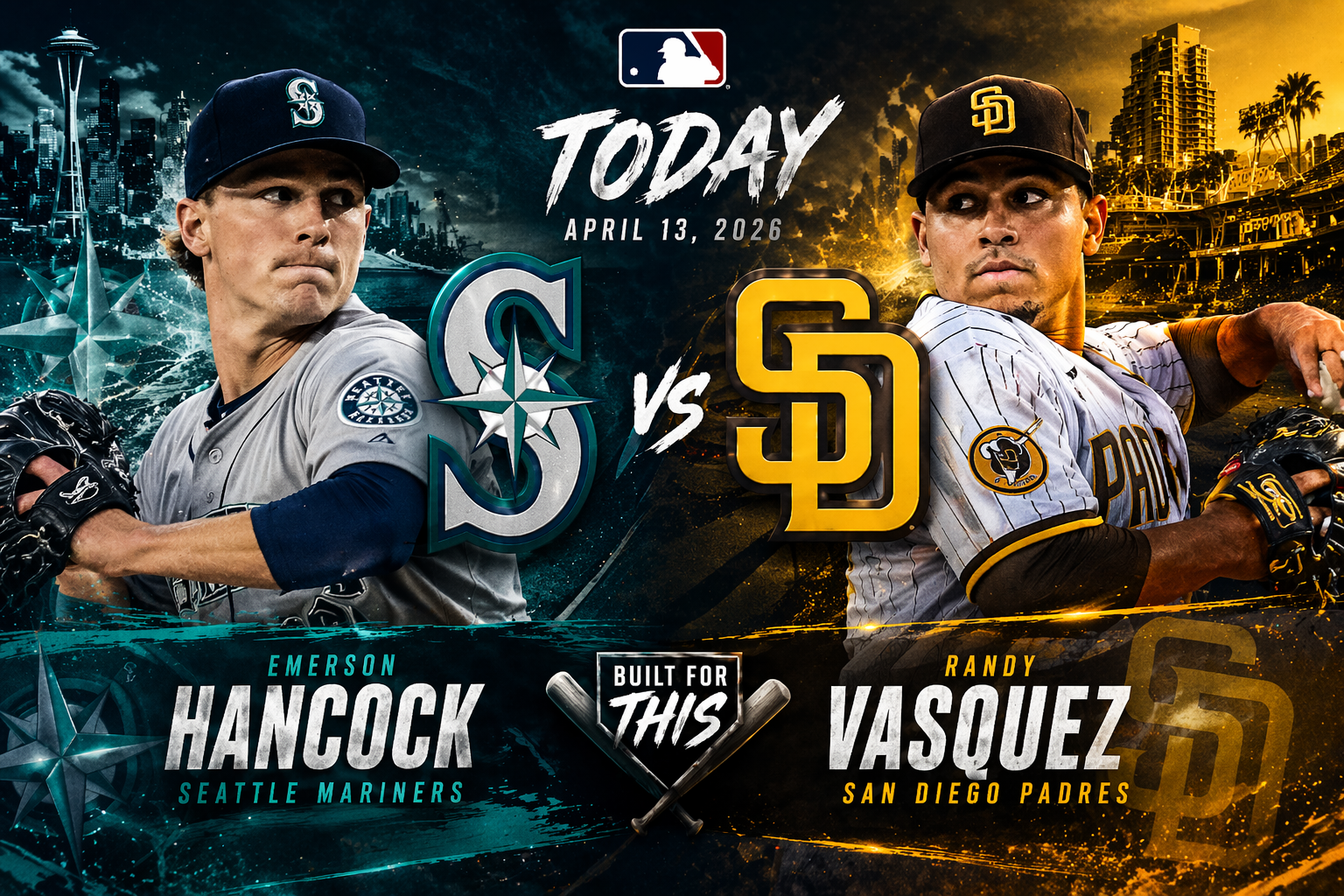 Seattle Mariners (Emerson Hancock) at San Diego Padres (Randy Vasquez) Prediction &amp; Betting Pick | MLB April 15, 2026