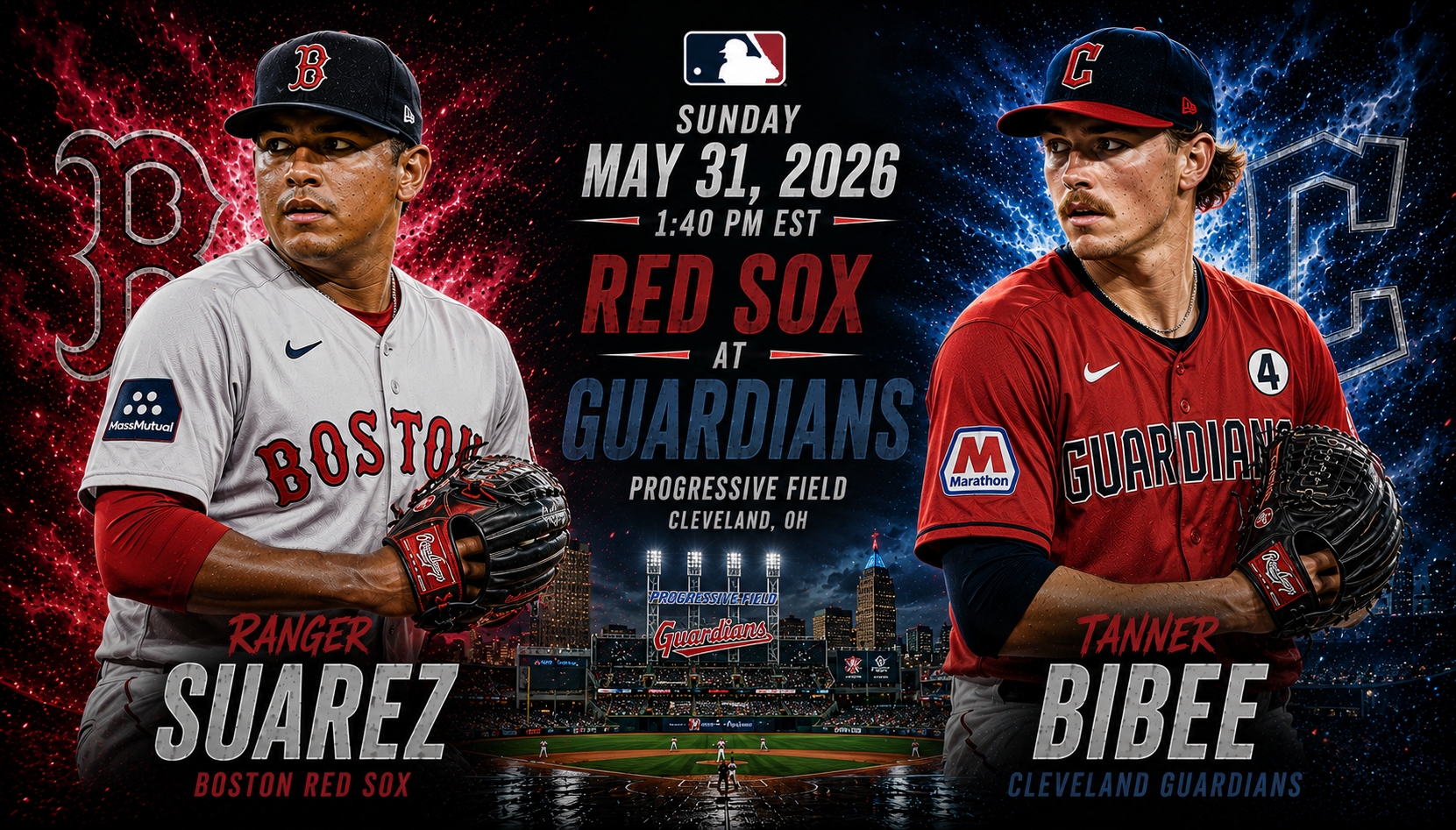 Boston Red Sox (Ranger Suarez) at Cleveland Guardians (Tanner Bibee) Prediction &amp; Betting Pick | MLB Regular Season May 31, 2026