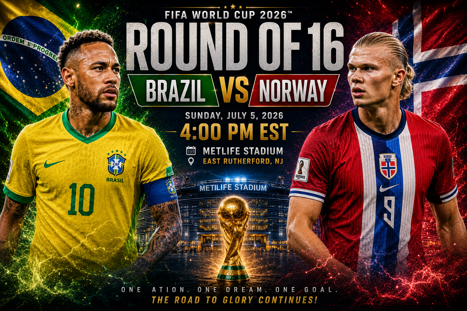 Brazil vs Norway Prediction &amp; Betting Pick | FIFA World Cup Round of 16 July 5, 2026