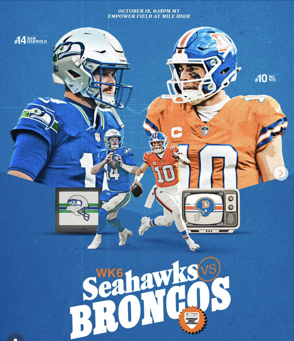 Seattle Seahawks at Denver Broncos Prediction &amp; Betting Pick | NFL Thursday Night Football October 15, 2026