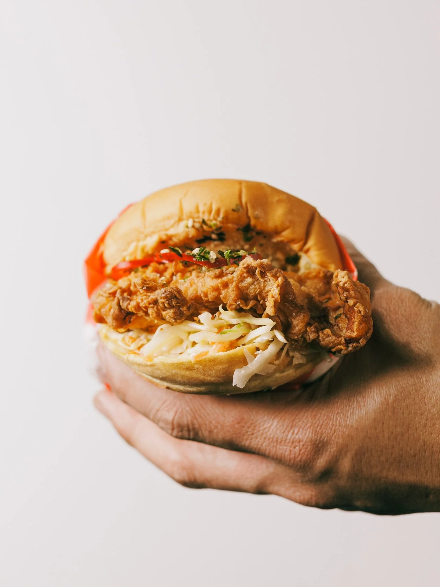 While tomorrow is all about turkey, my brain is stuck on thinking about this chicken.

Jumping into the archive and re-editing some stuff.

Shot for @sirchickenchicago back in 2024

Chicken Sandwich (1)
Chicken Tenders, Fries, and Sauces (2)
Tender w