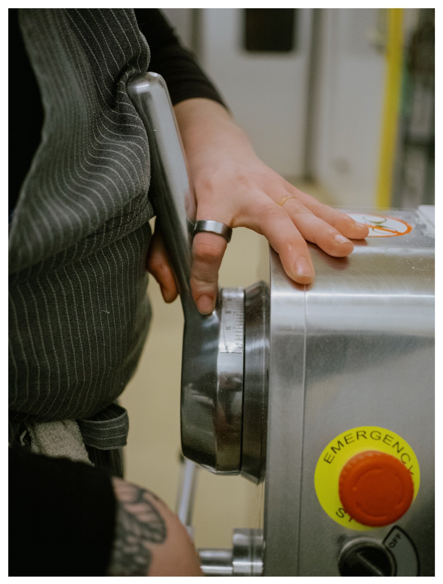 From Lou:

{5:30
Welp now the beast begins. Butter tempered enough, bake halfway over&mdash;I finally get to lock in. After so long I joke but&mdash;laminating is just an extension of movement for me. It feels like swimming. Intense but calm at the s