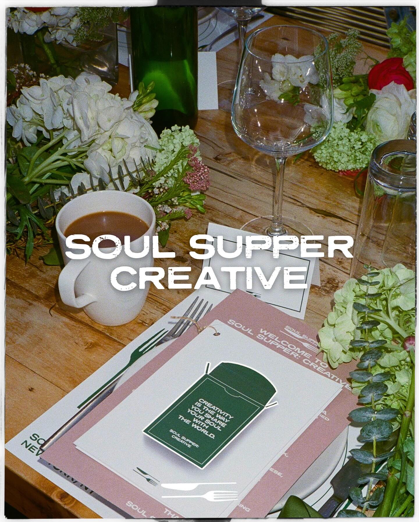 SOUL SUPPER NYC: CREATE🍴Our first ever brunch theme was &lsquo;creative&rdquo; as it relates to how you show the world your soul, appreciating each moment, staying true to yourself, and in order to have confidence you must build evidence. Thank you 