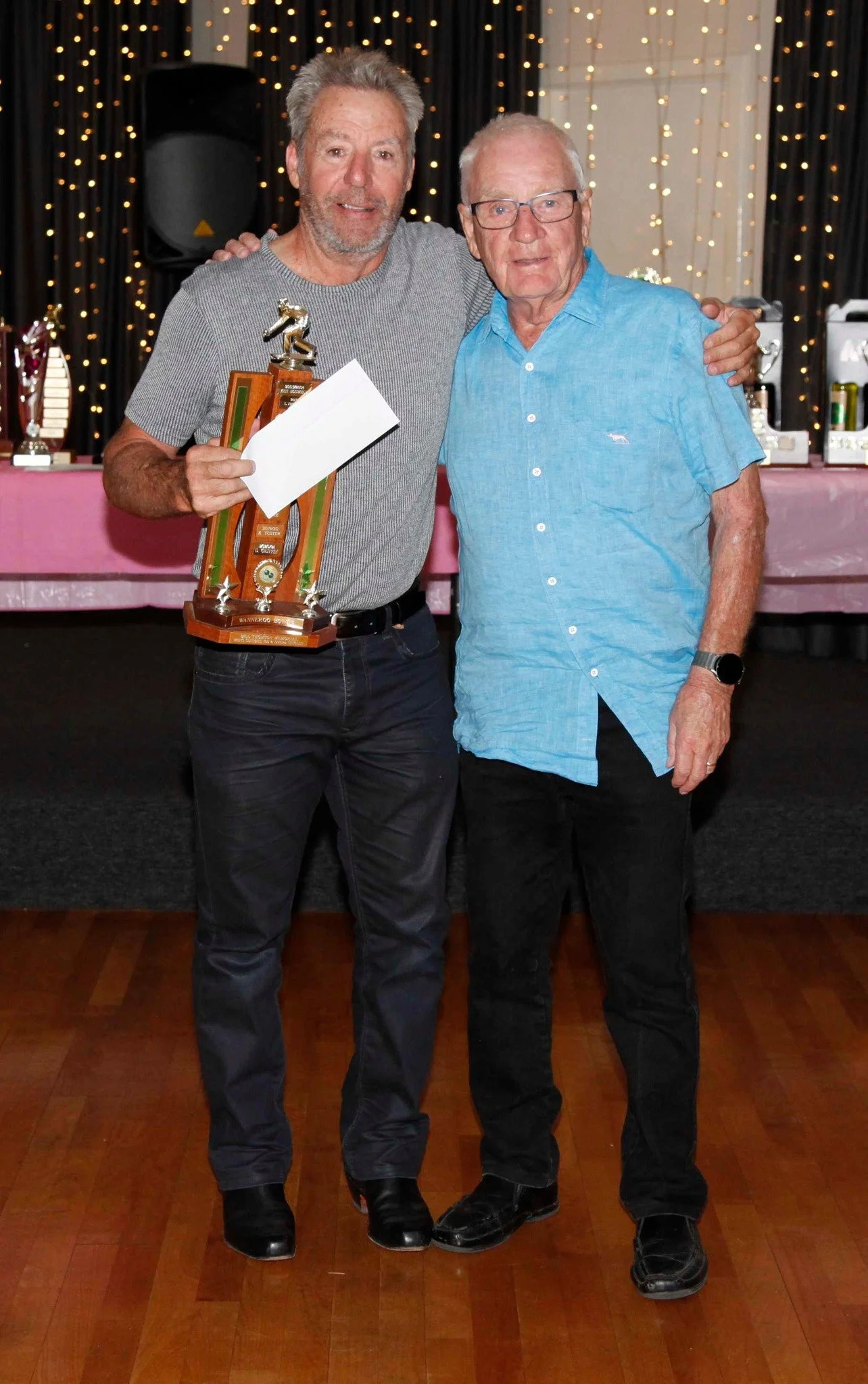 Over 60s Singles winner