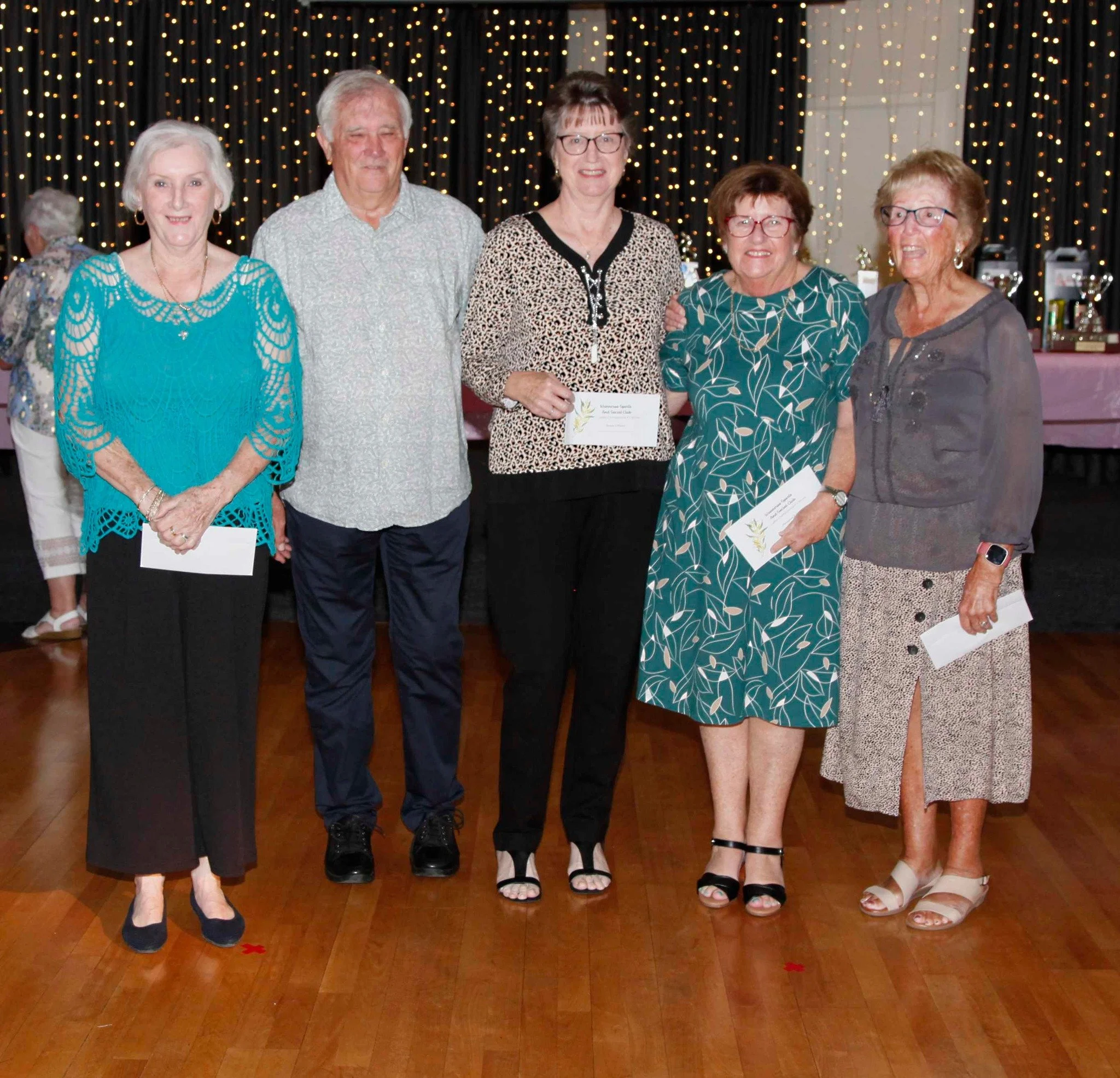 Ladies Fours winners