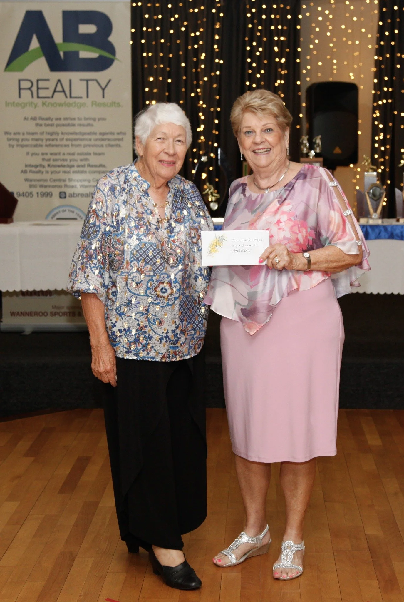 Ladies triples winners, Ronnie