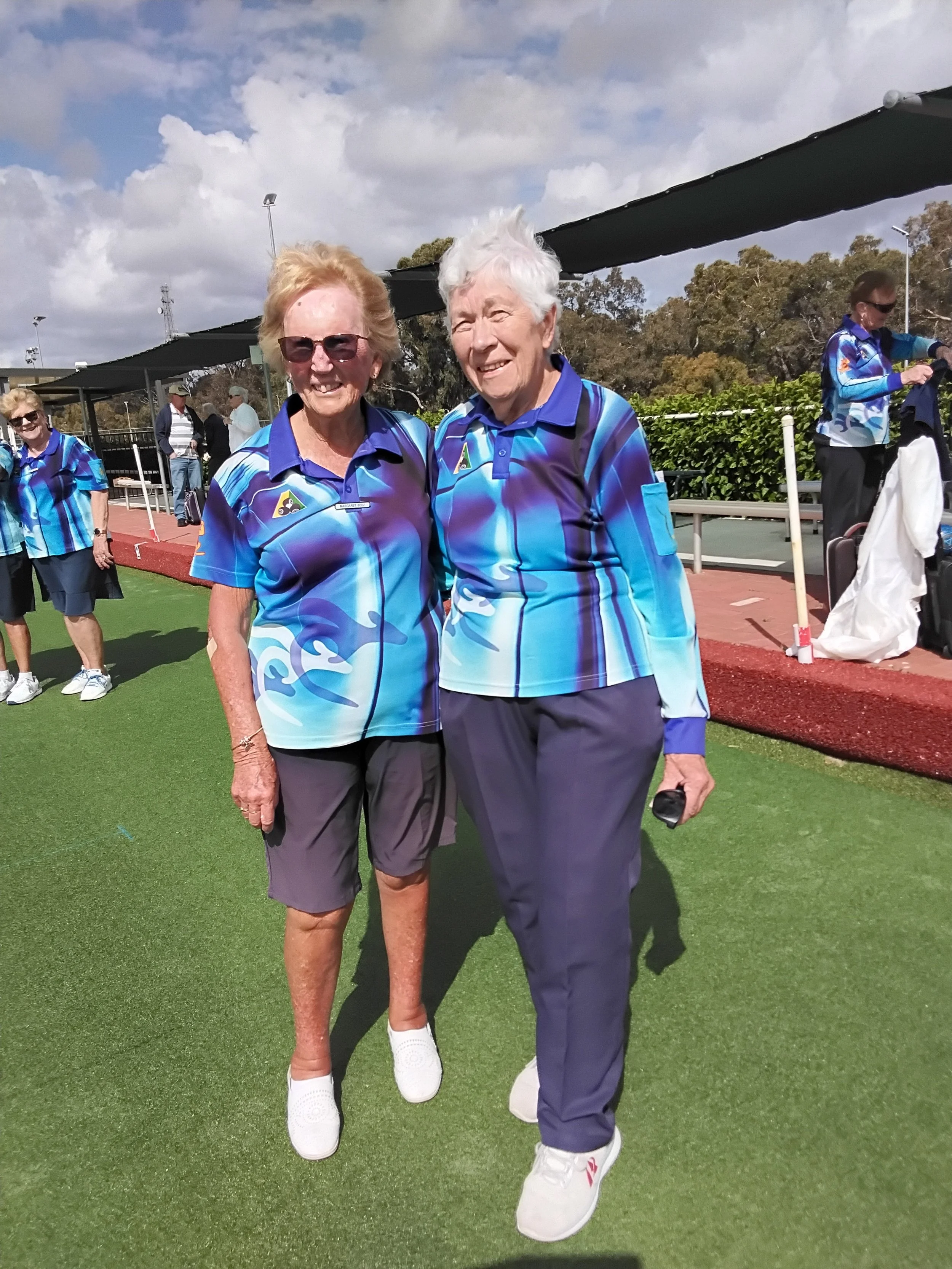 Ladies Pairs R/Up Margaret & Ronnie