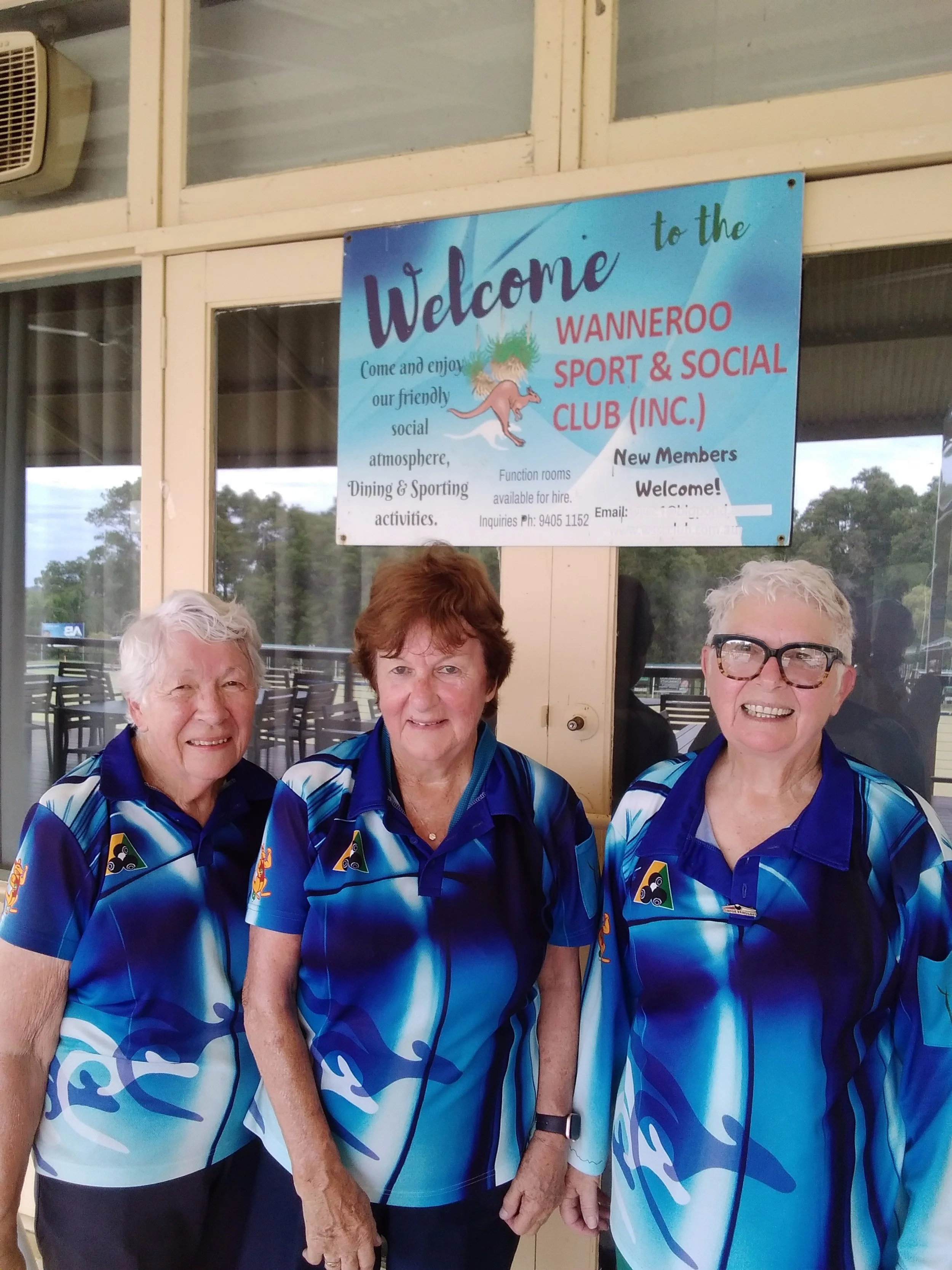 Ladies Championship Triples: Major.  1. R. Anderson, R. Black, C. Hansen.