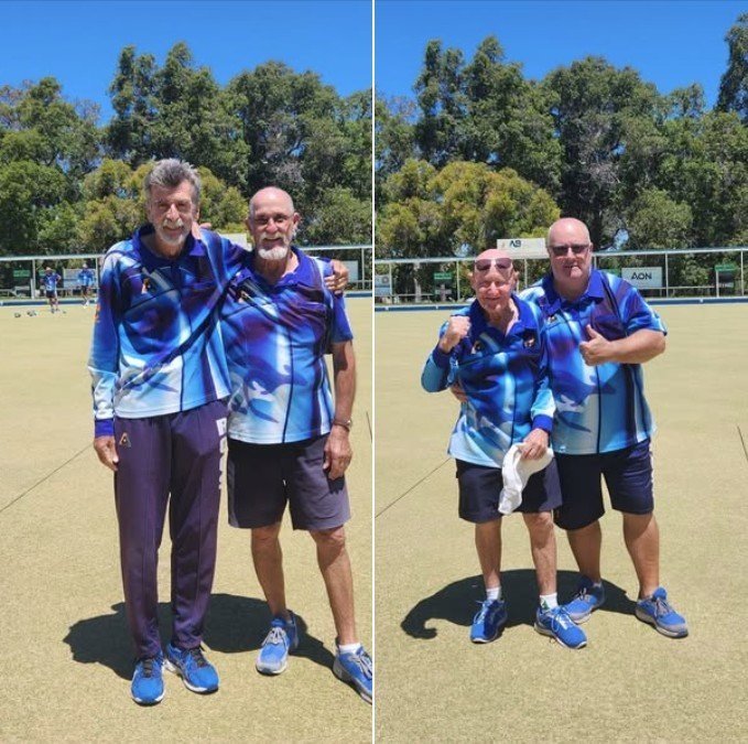 Mens Pairs Major - Winners H Whitman & G Sarich R/Up D Charles & G Hughes