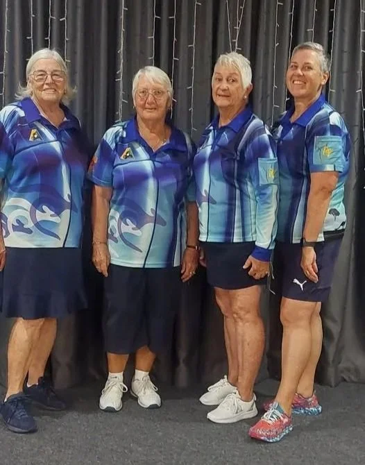 Runners Up to Ladies Major championship 4s, K Weir, L Hampton, B Lorencs, D Bartuccio.