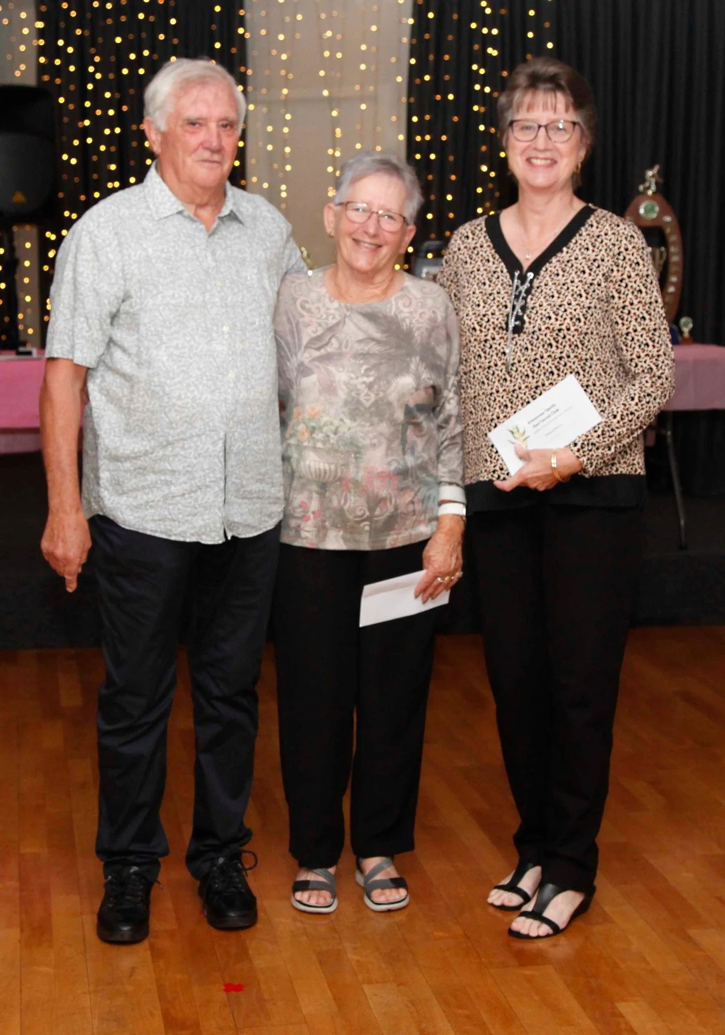 Ladies Pairs winners