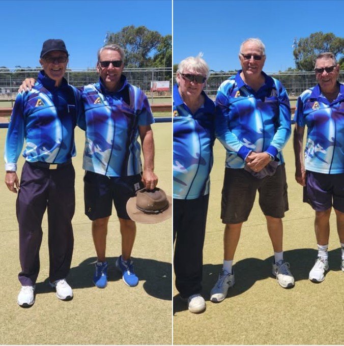 Mens Pairs Plate Winners I Collins & D Griffin R/Up M MacGillivray, G Scorer (Sub) & C McEvoy