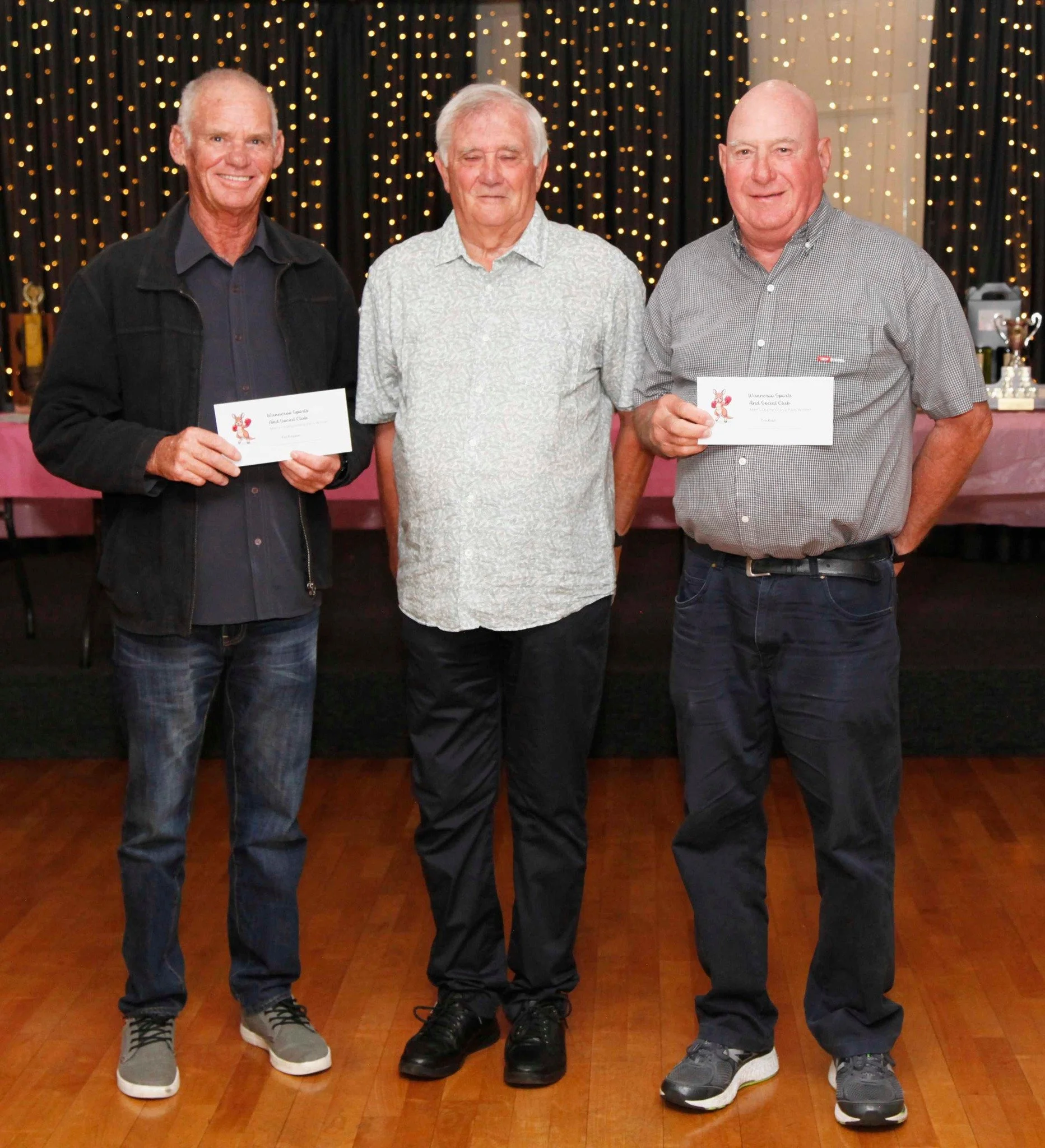 Mens Pairs Winners