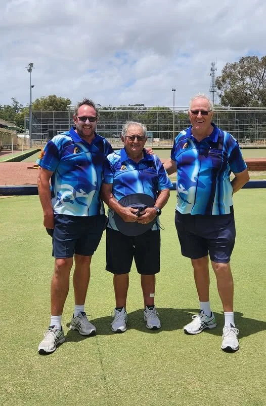 Mens Triples Plate R/Up B Bucowski, L Illingworth (Sub), G Scorer. Absent K Franke