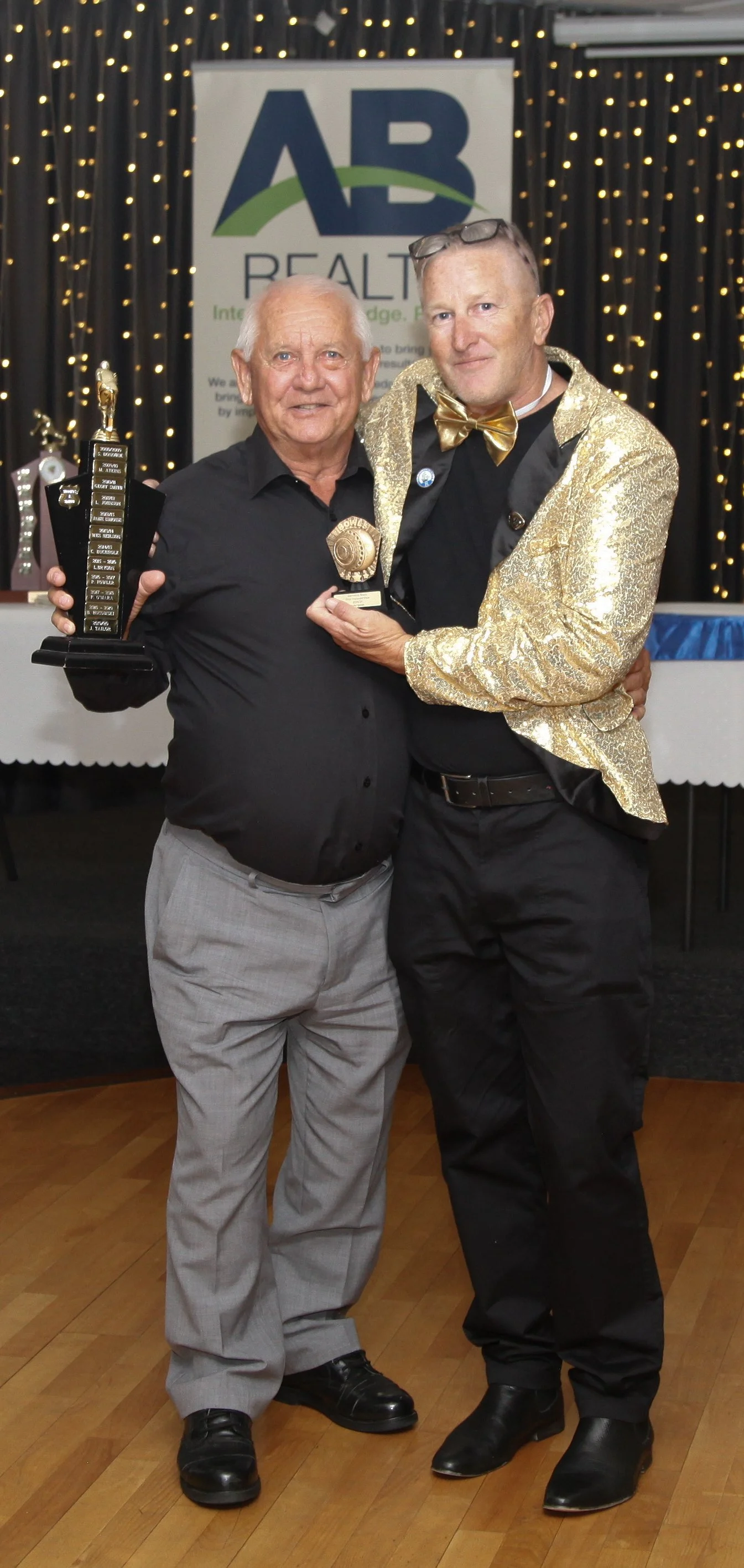 John Smith, winner of Men's most improved bowler award