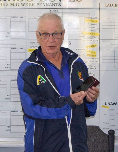 Men's Match Captain Mick Harper