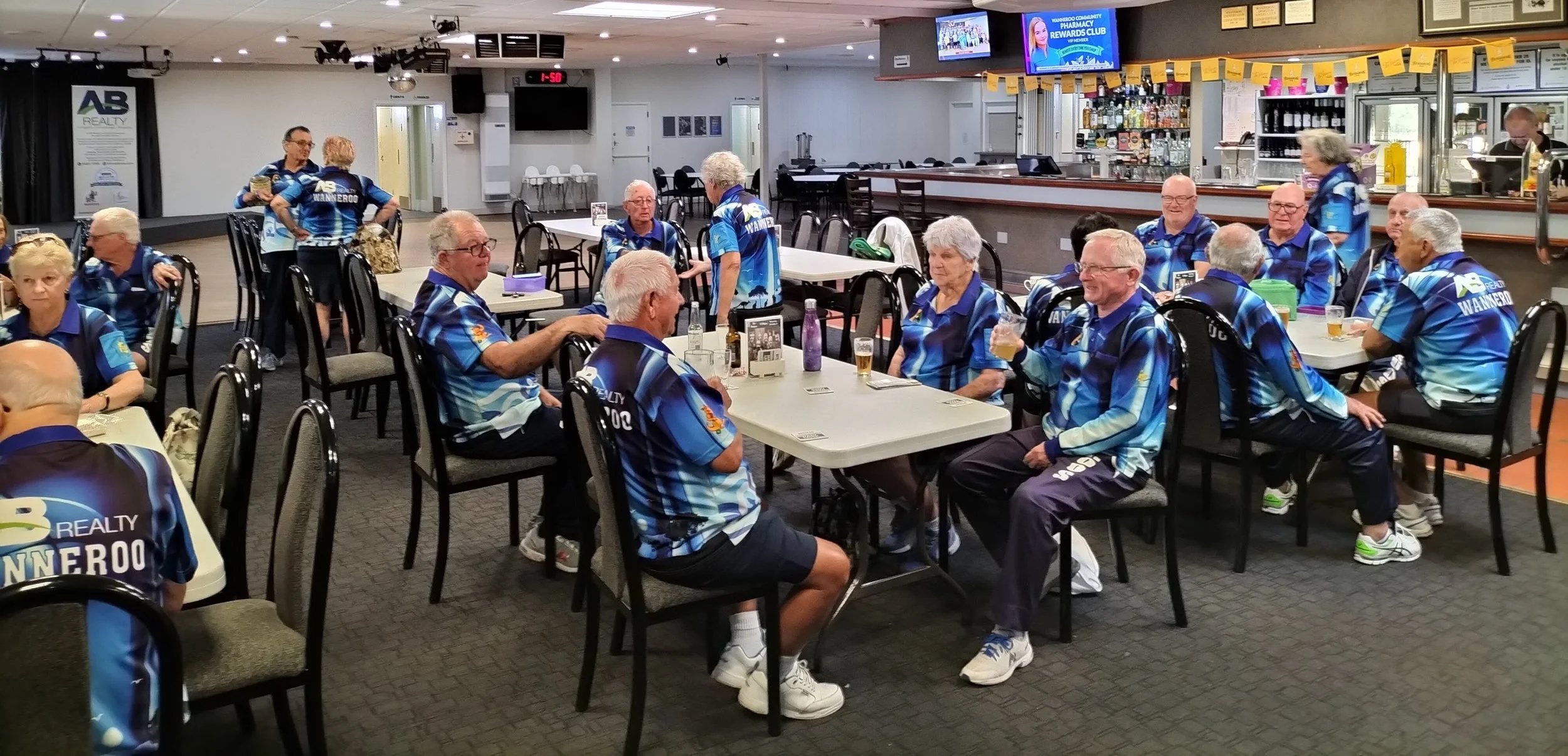 Quiet Drink after the Game