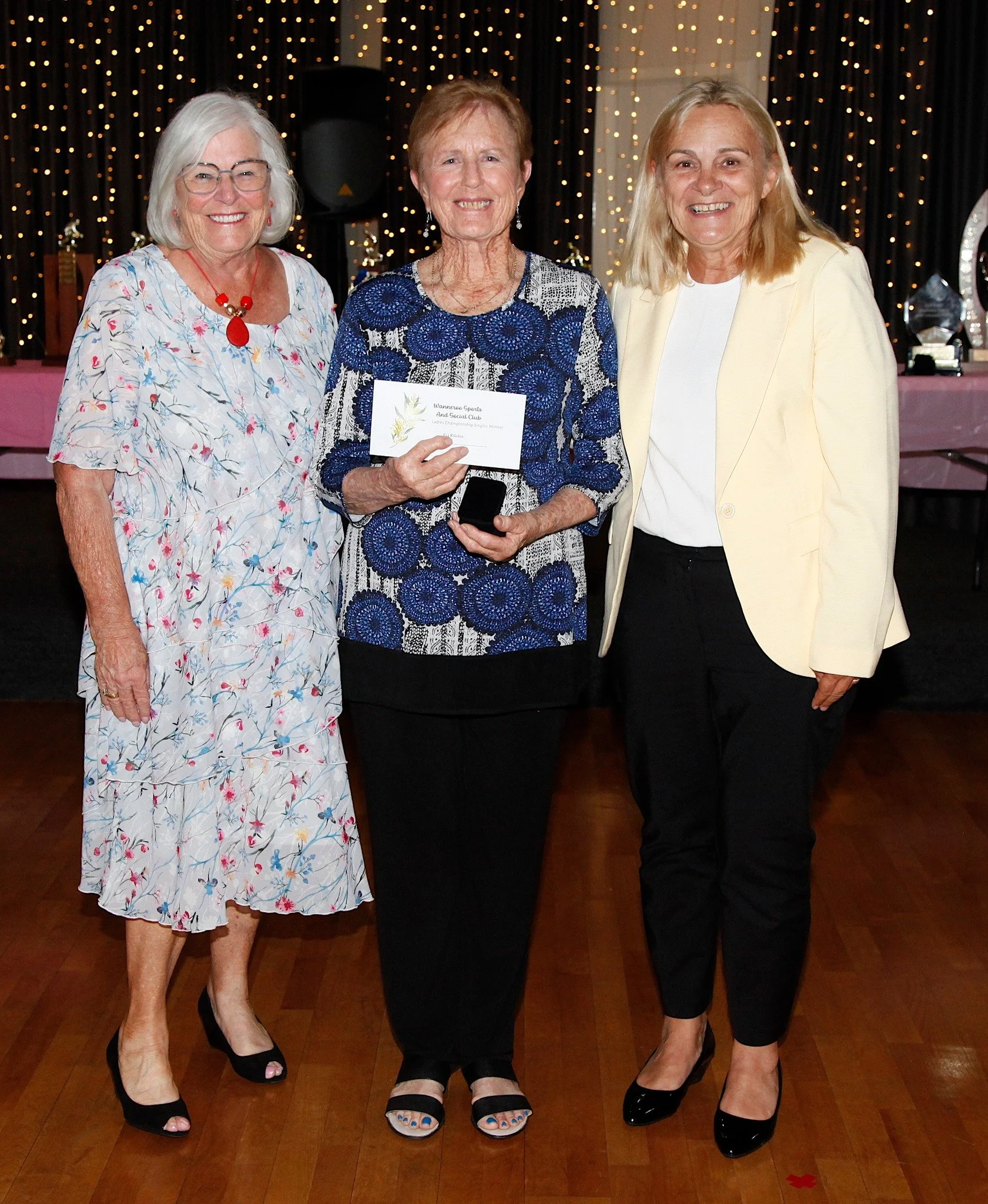 Ladies Singles Winner