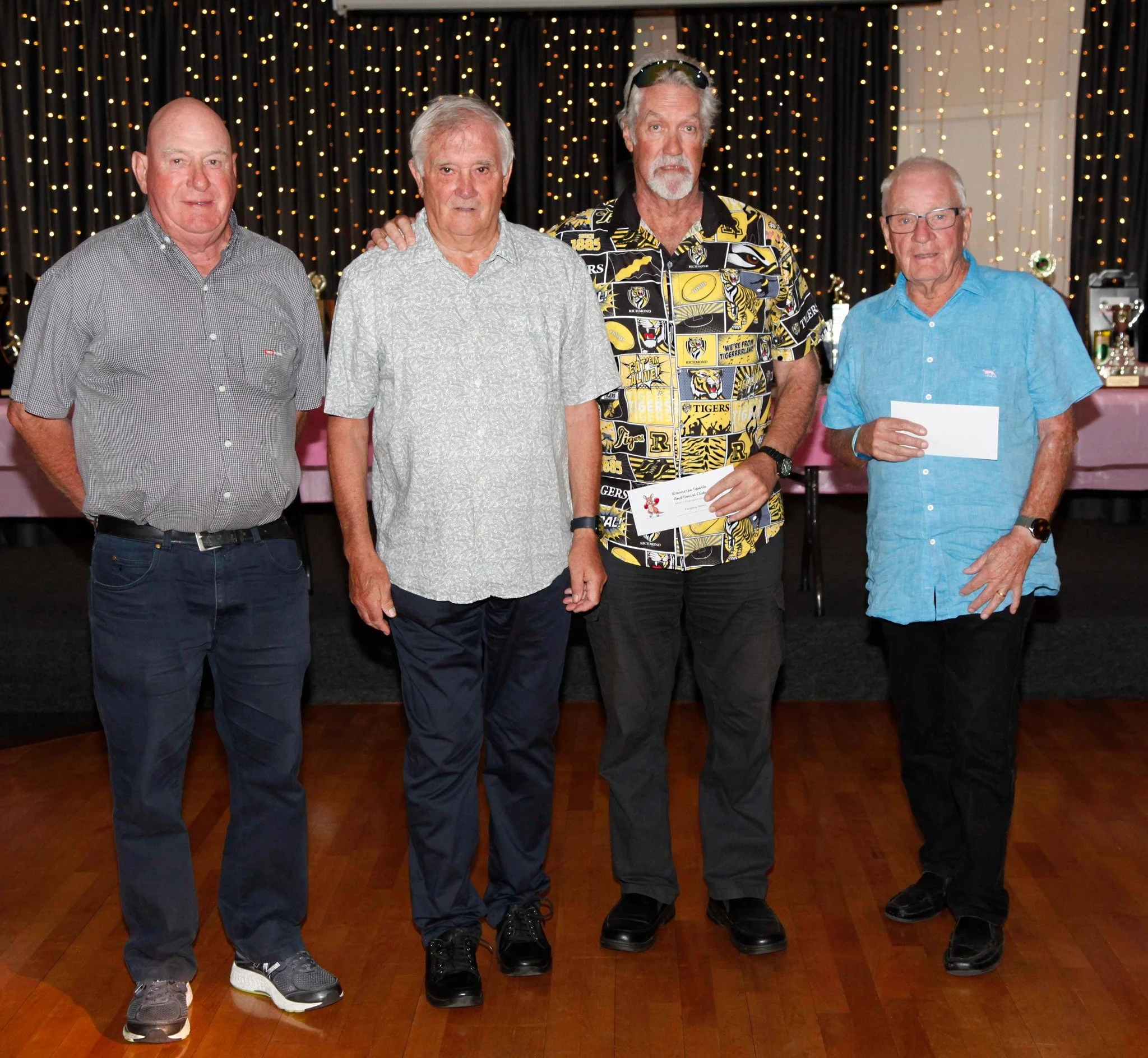 Mens Fours winners