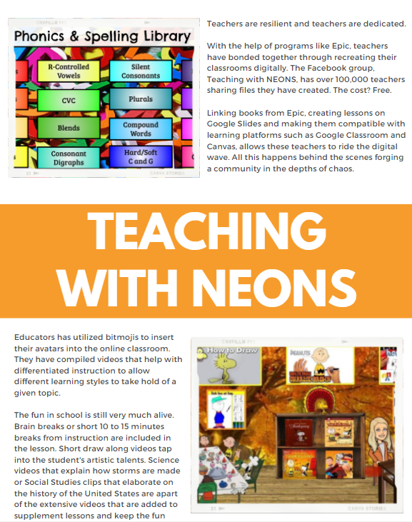 Teaching with Neons