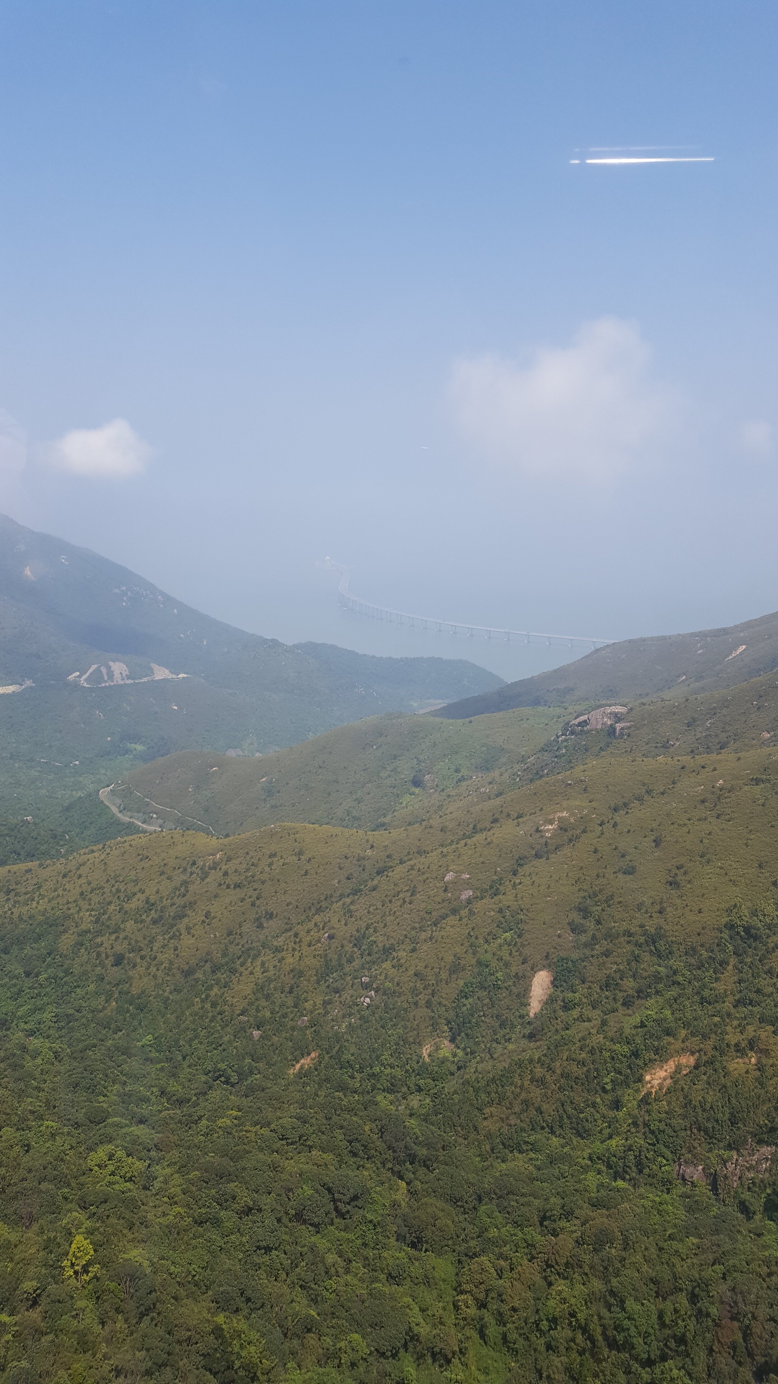View of Lantau Island