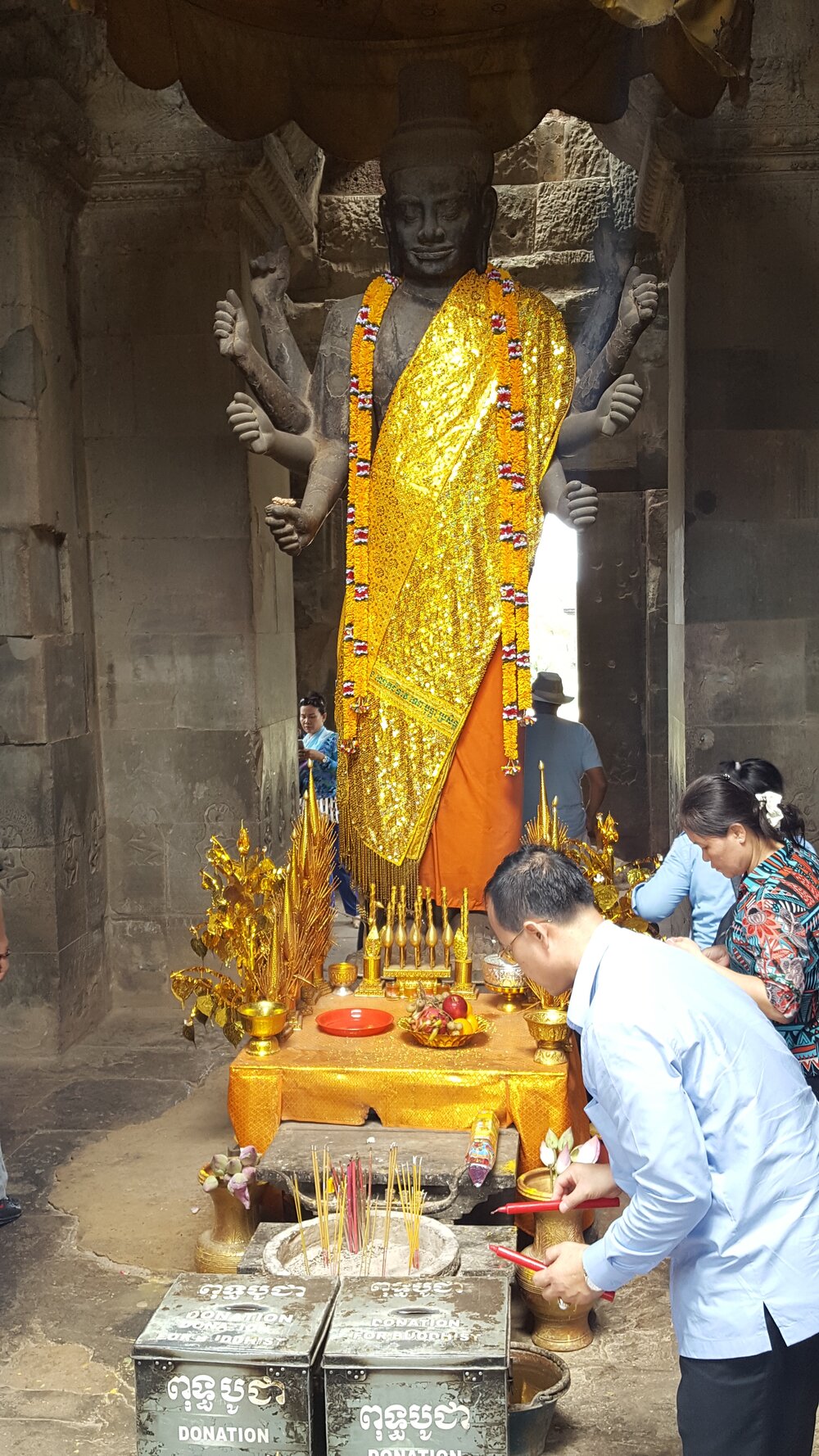 Vishnu Hindu God @ Angkor Wat