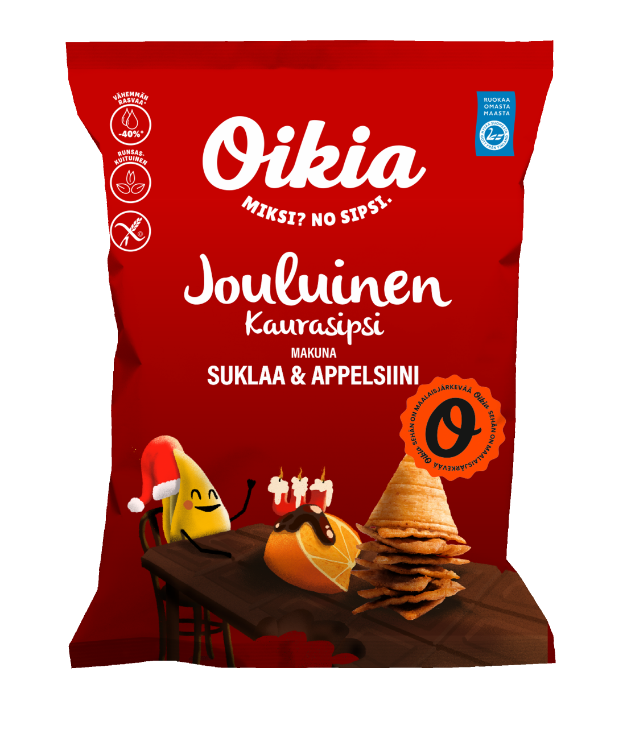 Oikia Jouluinen Kaurasipsi