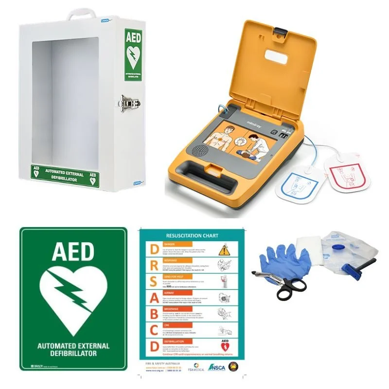 Mindray C1 Defibrillator & Cabinet Combo