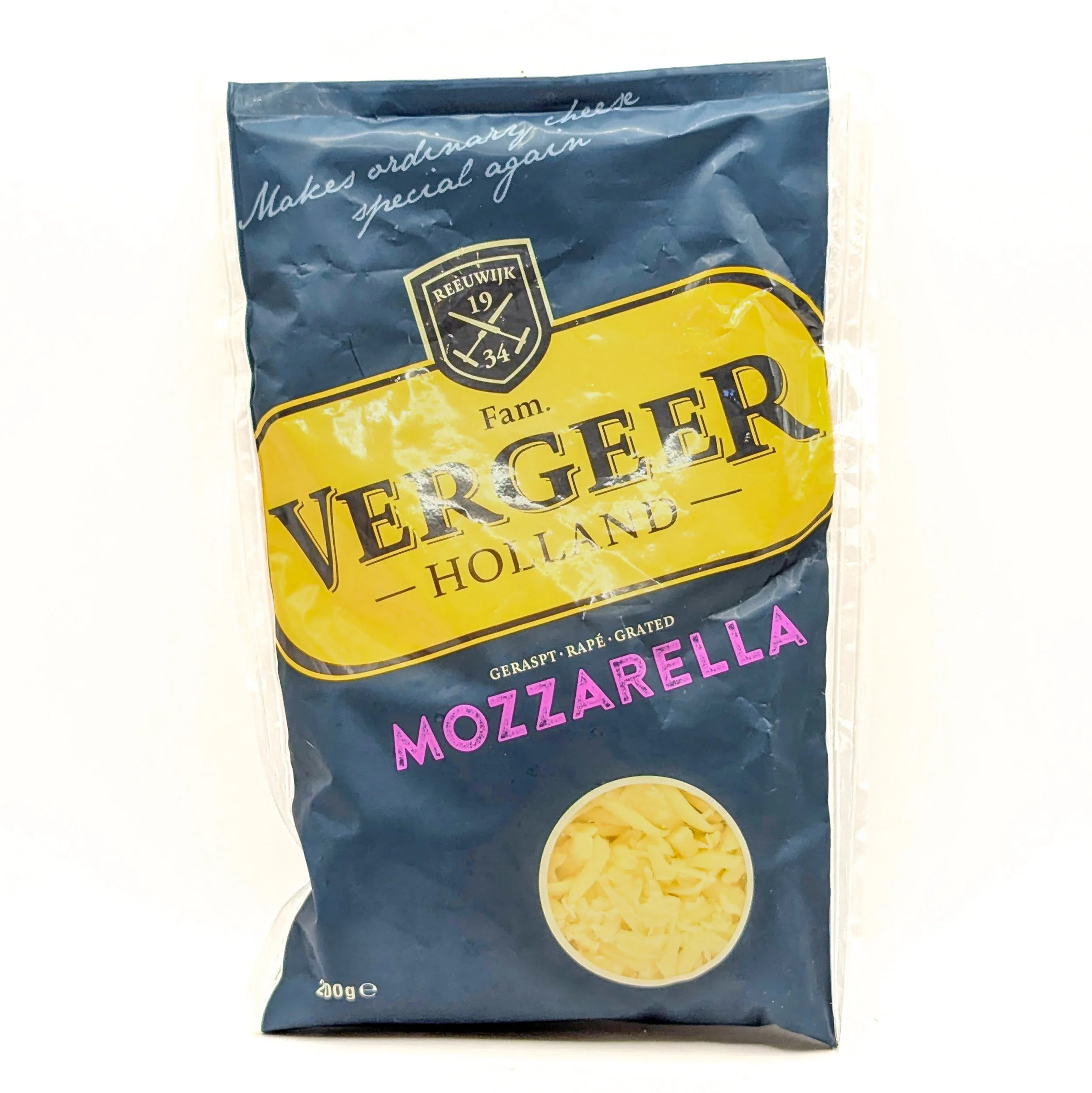 Grated Mozzarella 200g