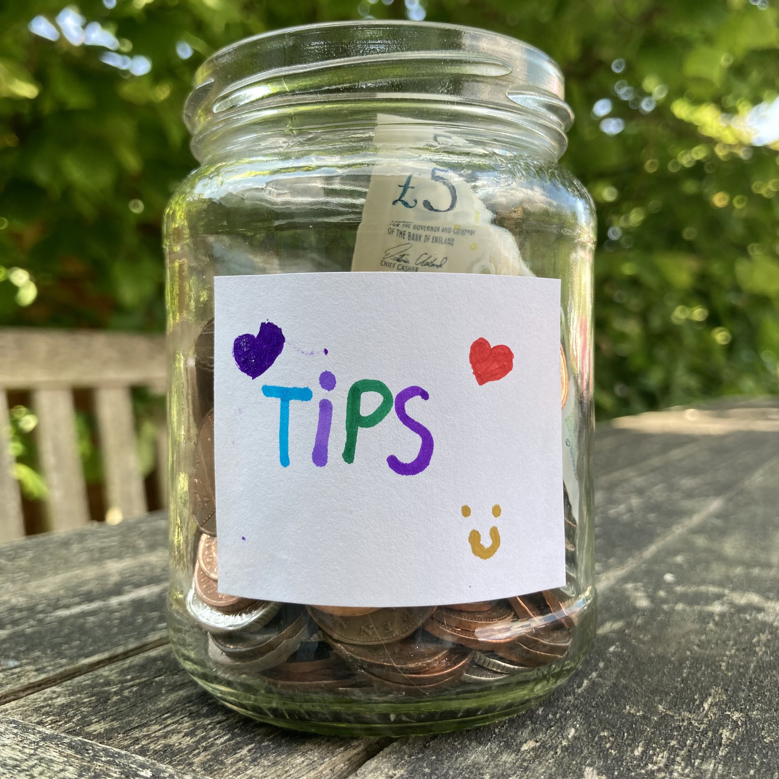 Easter Tips Jar