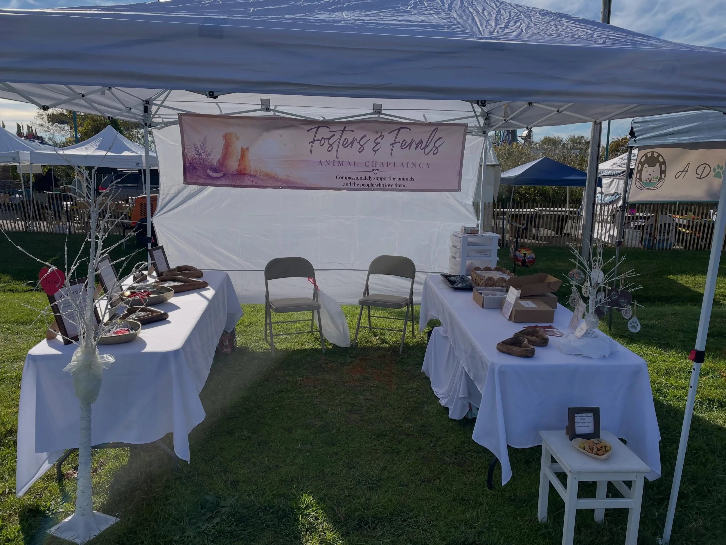 On Saturday, I participated in the Long Island Pet Expo in the Park for the first time.

It was an opportunity to share my work, meet new people, and offer a space for remembering and honoring our beloved animal companions.

Throughout the day, visit