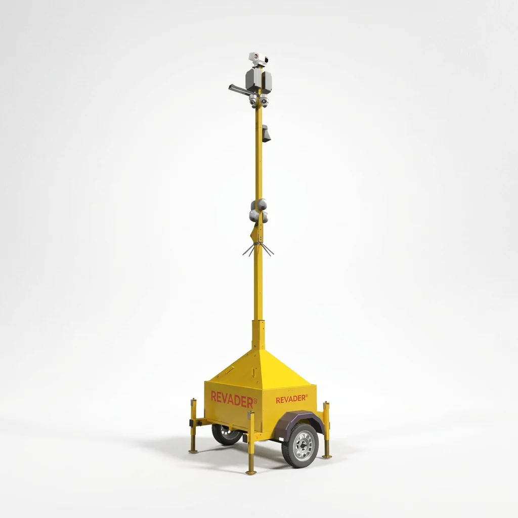 Rapid Deployment CCTV Tower