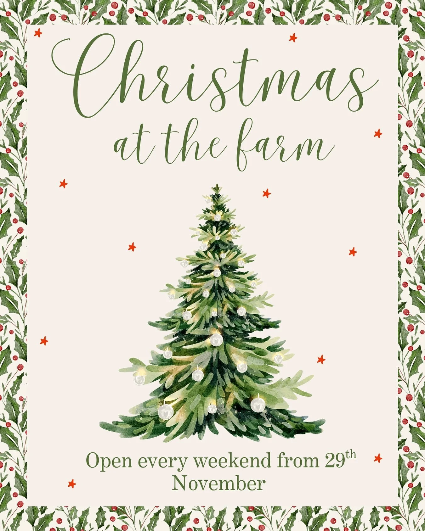Surprise&hellip; Christmas trees are BACK at Dell Quay PYO this year!🎄

After so many requests, we&rsquo;re bringing the festive magic back to the farm. Get ready to pick your perfect tree this Christmas🎅🏻

As always we&rsquo;ll have our premium g