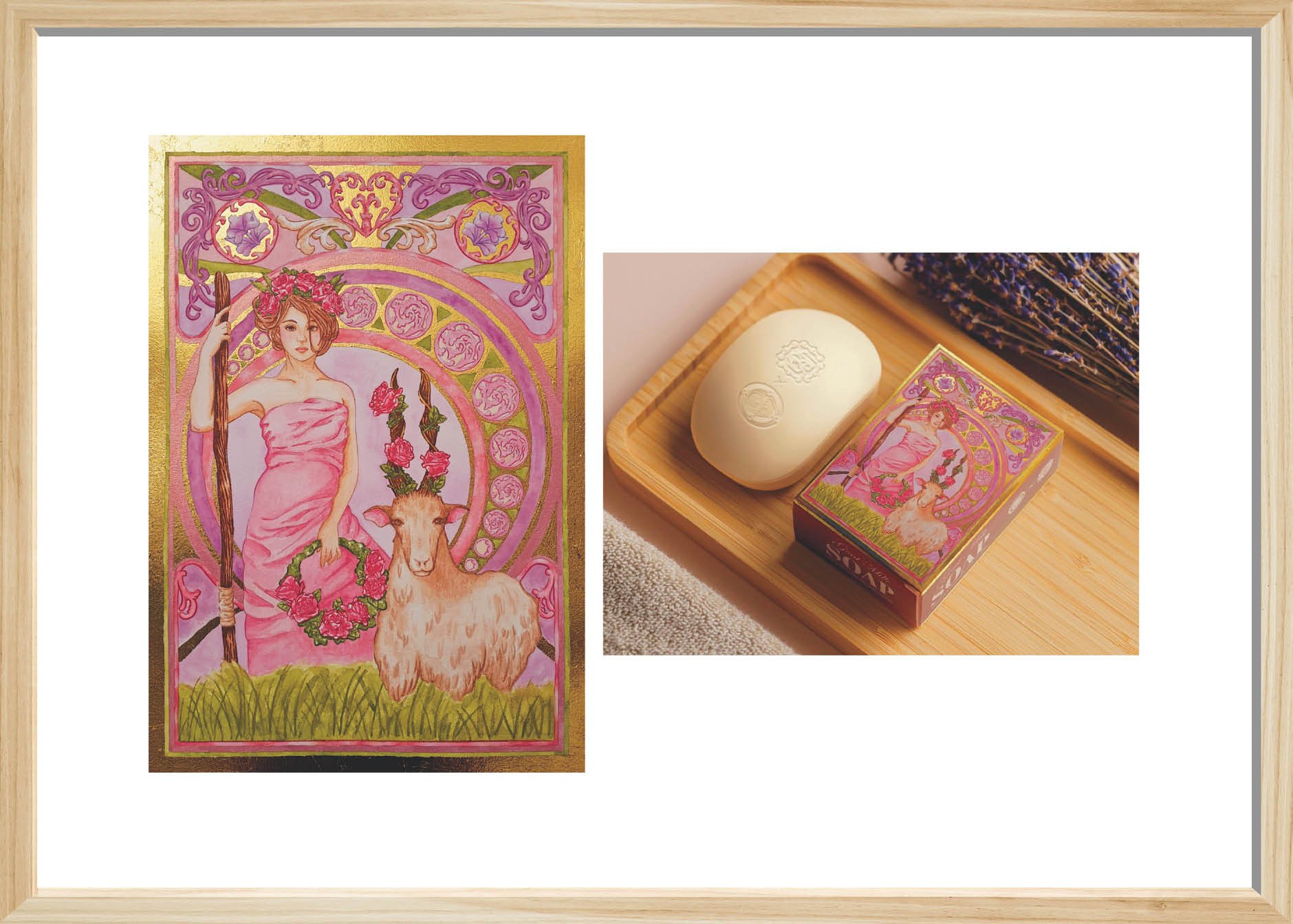 Natural Goat milk Soap - Rajapatiana & Adyarini