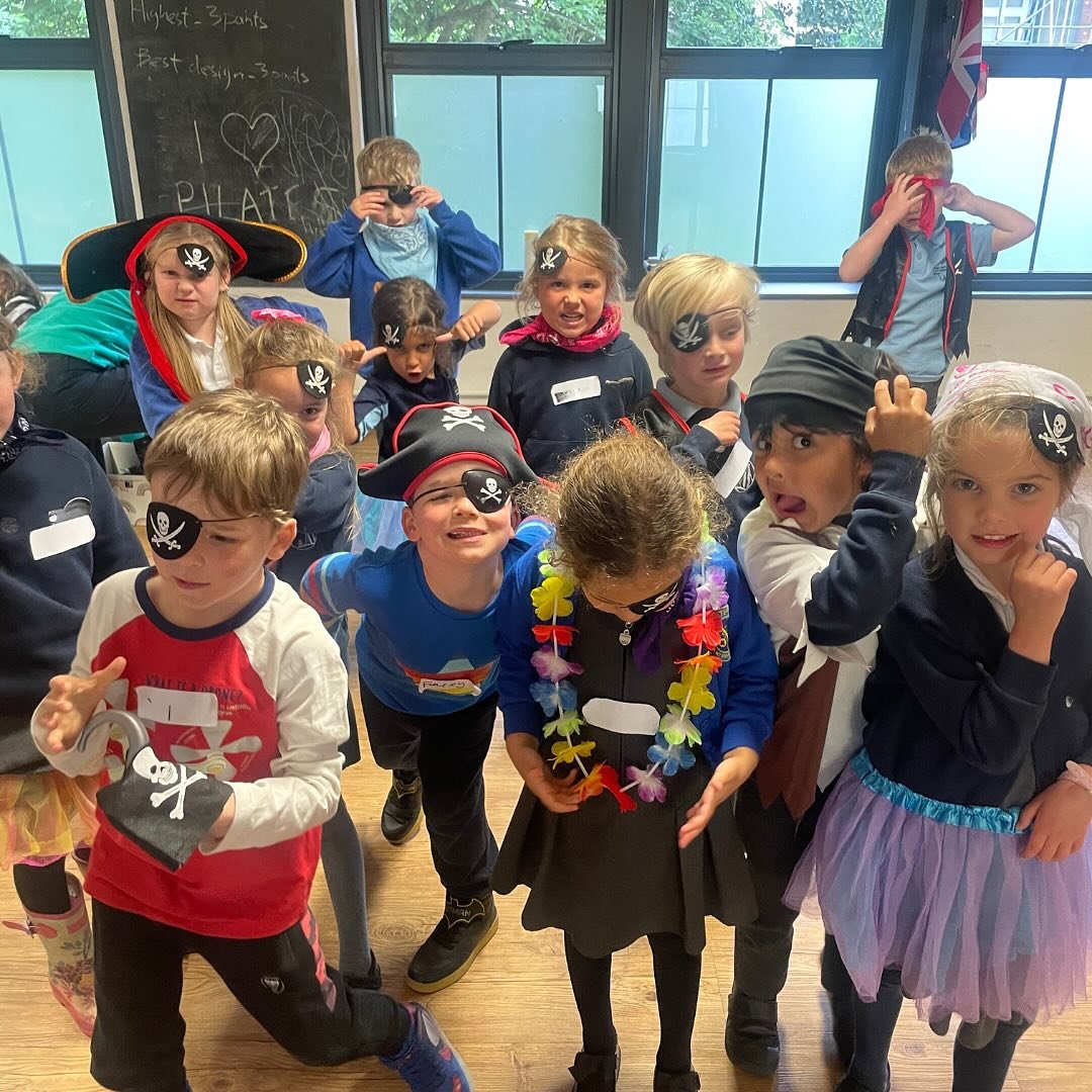 Agggghhhhh! What an awesome first Monday of term role-playing pirates with our adventures. 🏴&zwj;☠️ 

We sailed the seas, got caught in a storm, finally following our treasure maps to find the golden treasure! 👑

Want to join the fun?! Book a two w