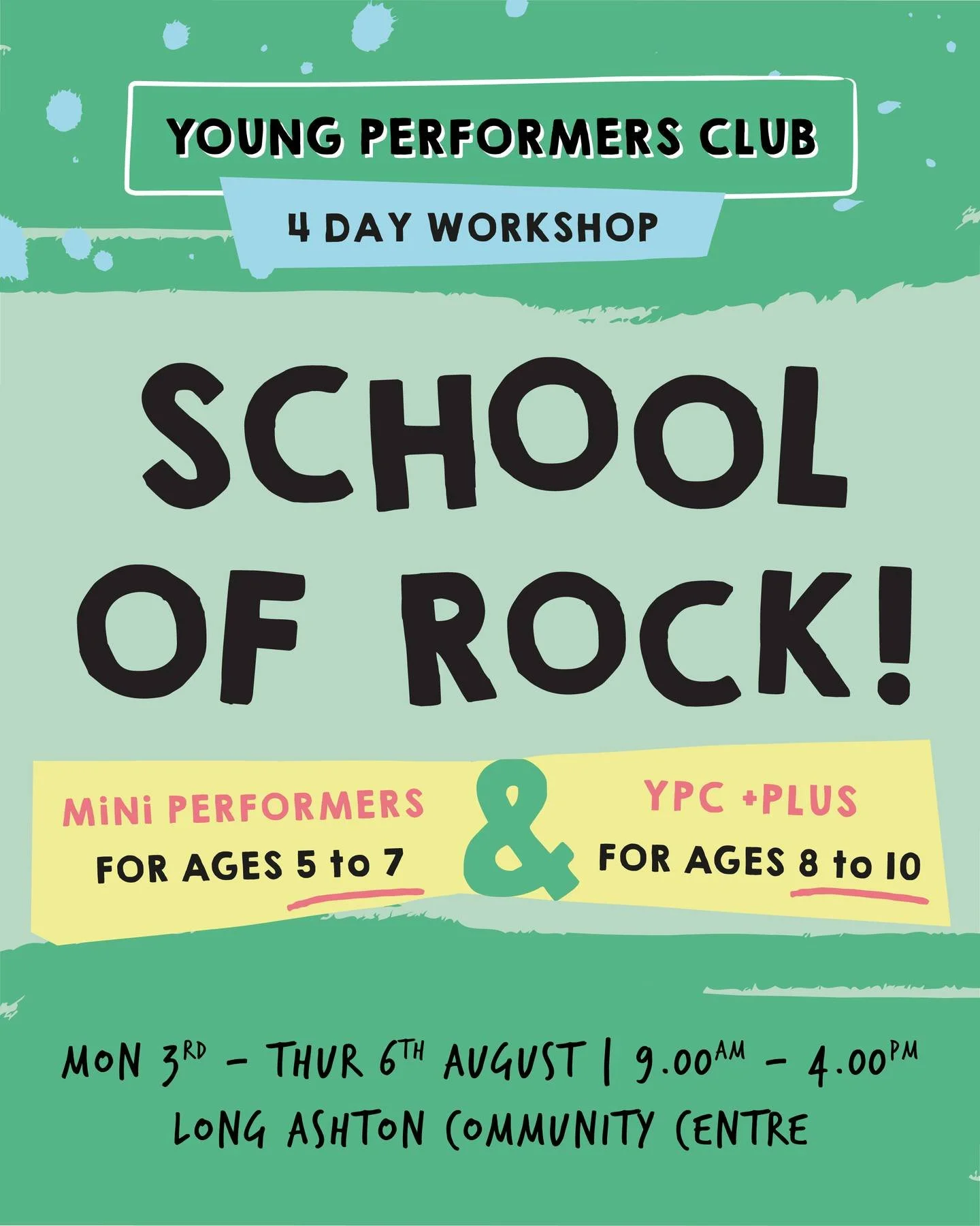 What a week of Matilda🎭✨

We&rsquo;ve loved seeing so much confidence and creativity grow&hellip; and we&rsquo;re SO excited to share what&rsquo;s next👀

This summer we&rsquo;re bringing you a 4 day workshop&hellip; School of Rock style🎸🔥

For th