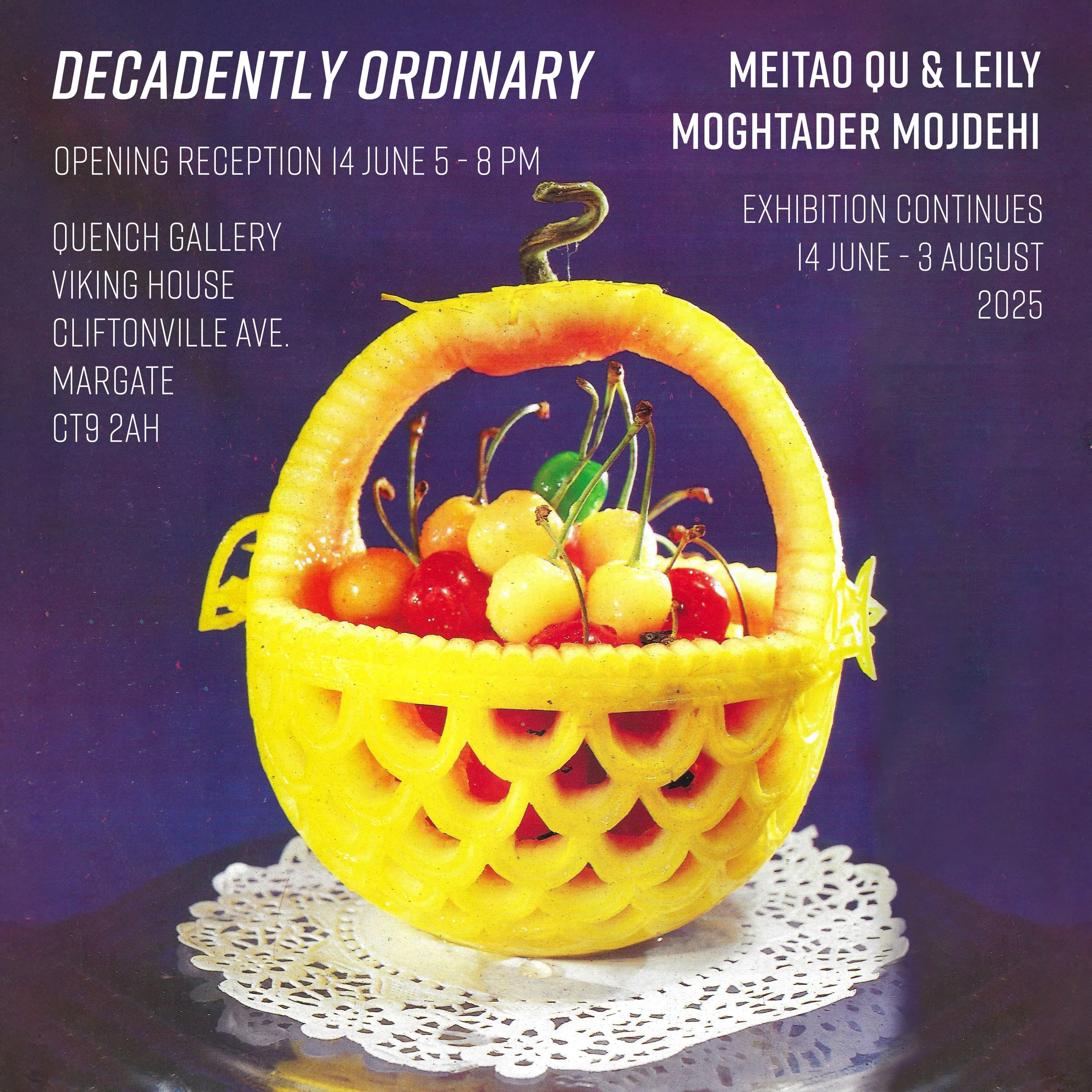 DECADENTLY ORDINARY BY LEILY MOGHTADER MOJDEHI & MEITAO QU