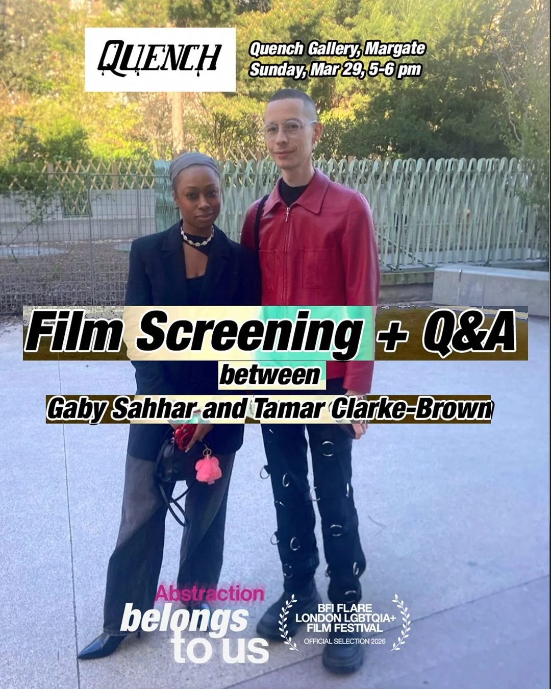 Film Screening + Q&A with Gaby Sahhar and Tamar Clark-Brown