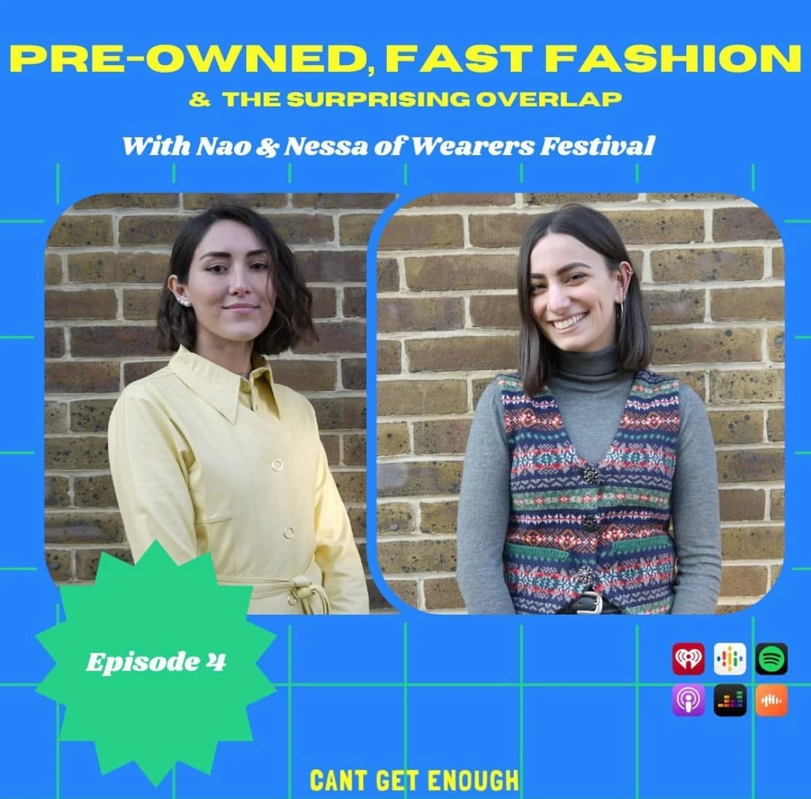 Can't Get Enough Podcast: Pre-Owned, Fast Fashion & the Surprising Overlap.