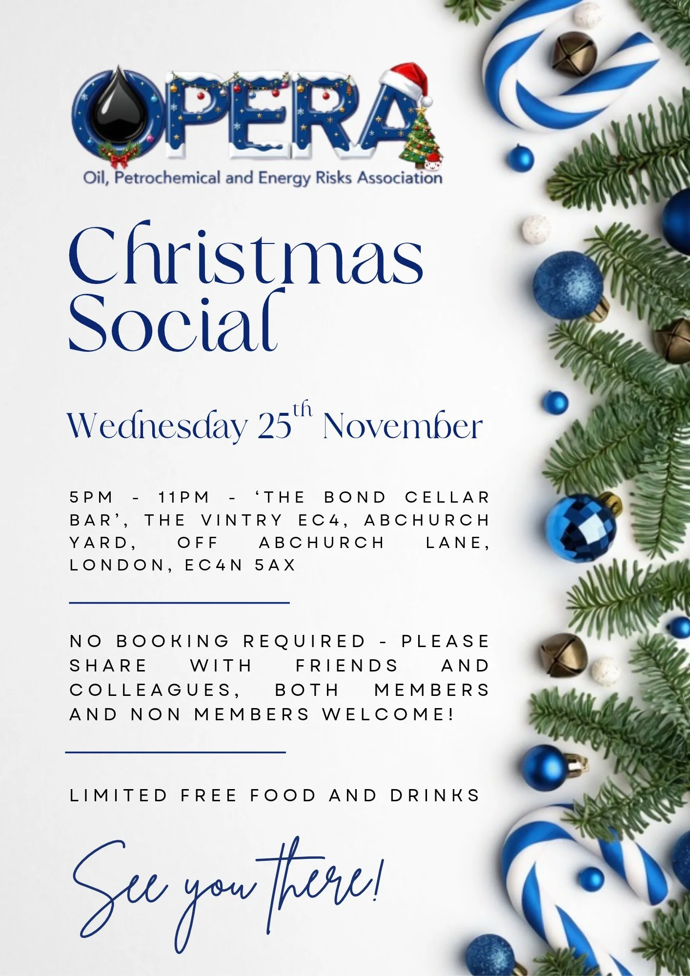 OPERA Christmas Social 2026